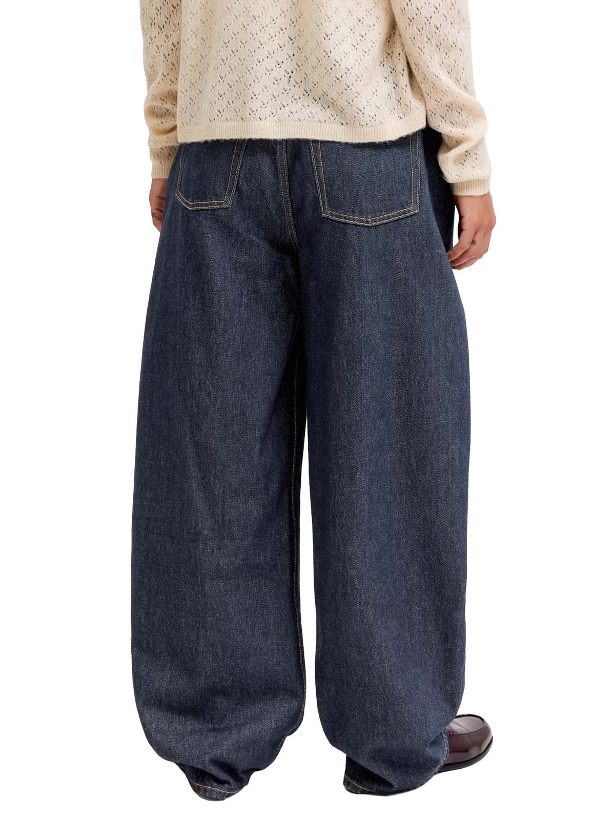 Jjxx Jeans JXSAKAI BAGGY BARREL MW R425 DNM NOOS Blu