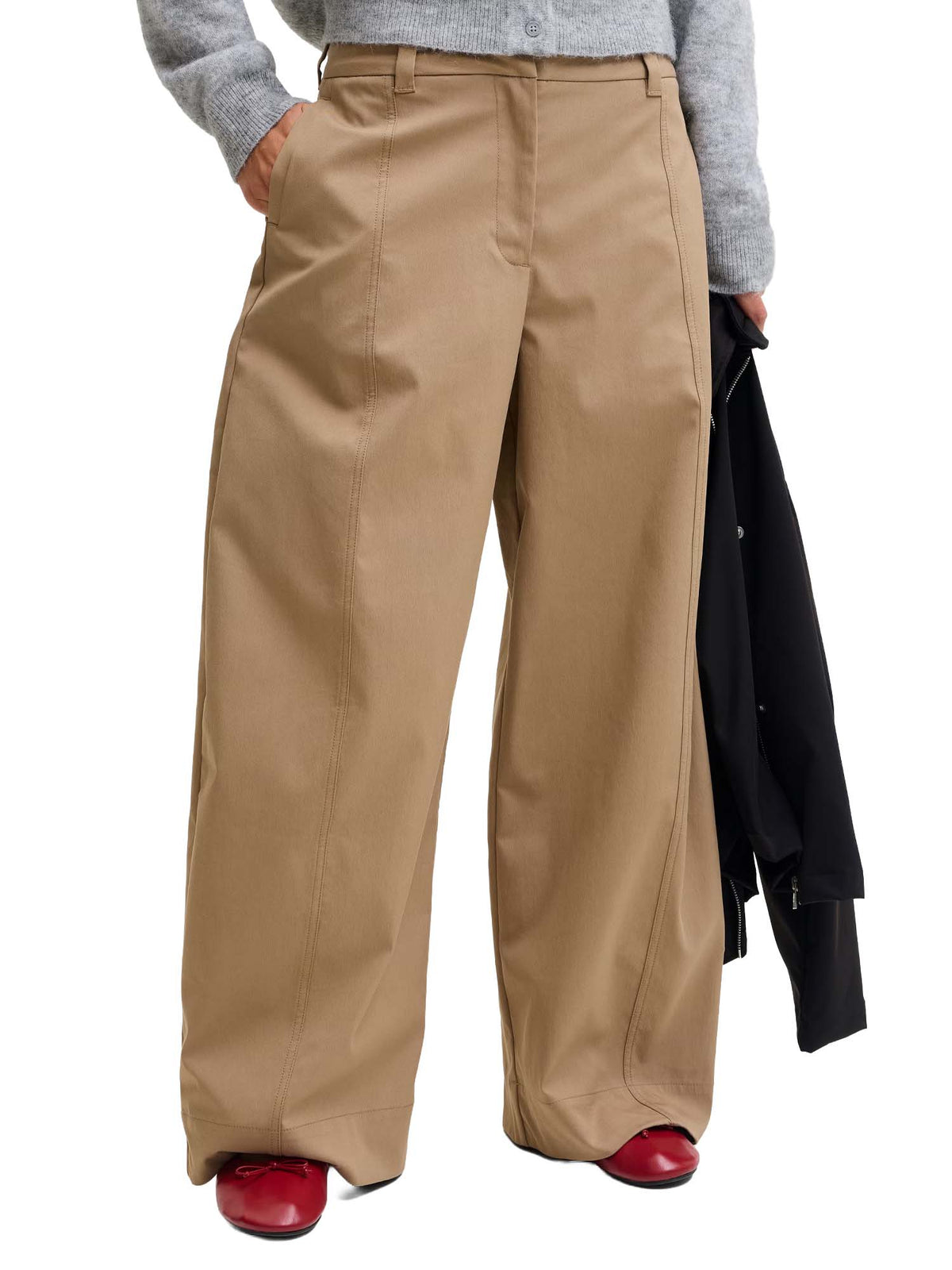 Jjxx Pantaloni JXRUBY Marrone