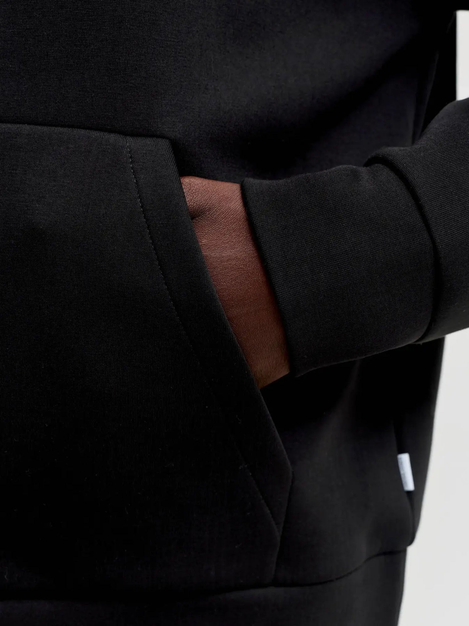 Jack & Jones Jjebarron Sweat Hood Nero