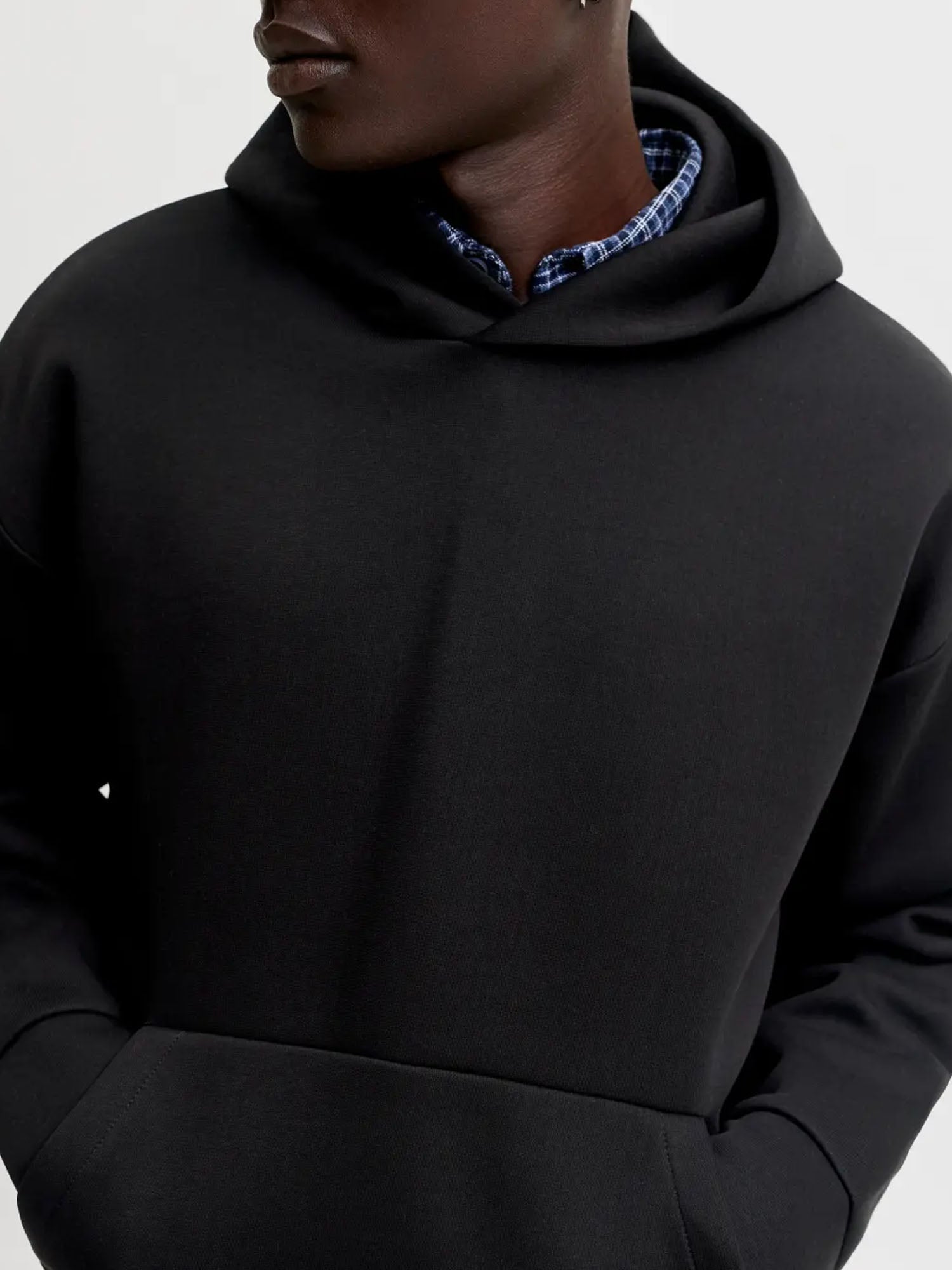 Jack & Jones Jjebarron Sweat Hood Nero