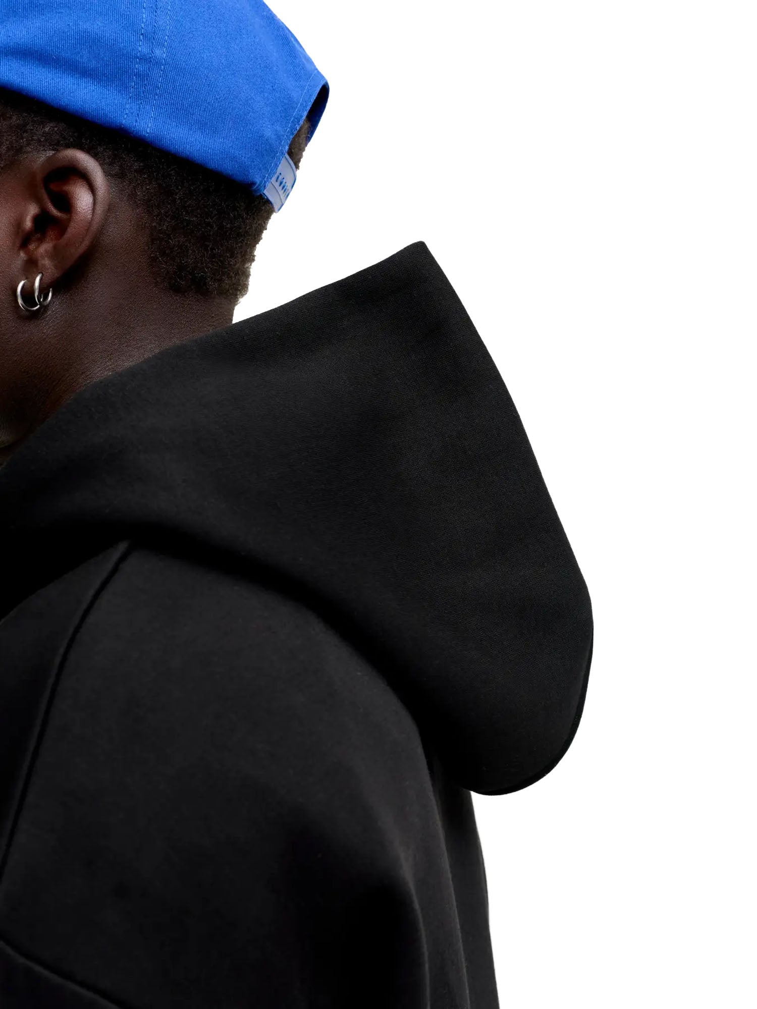 Jack & Jones Jjebarron Sweat Hood Nero