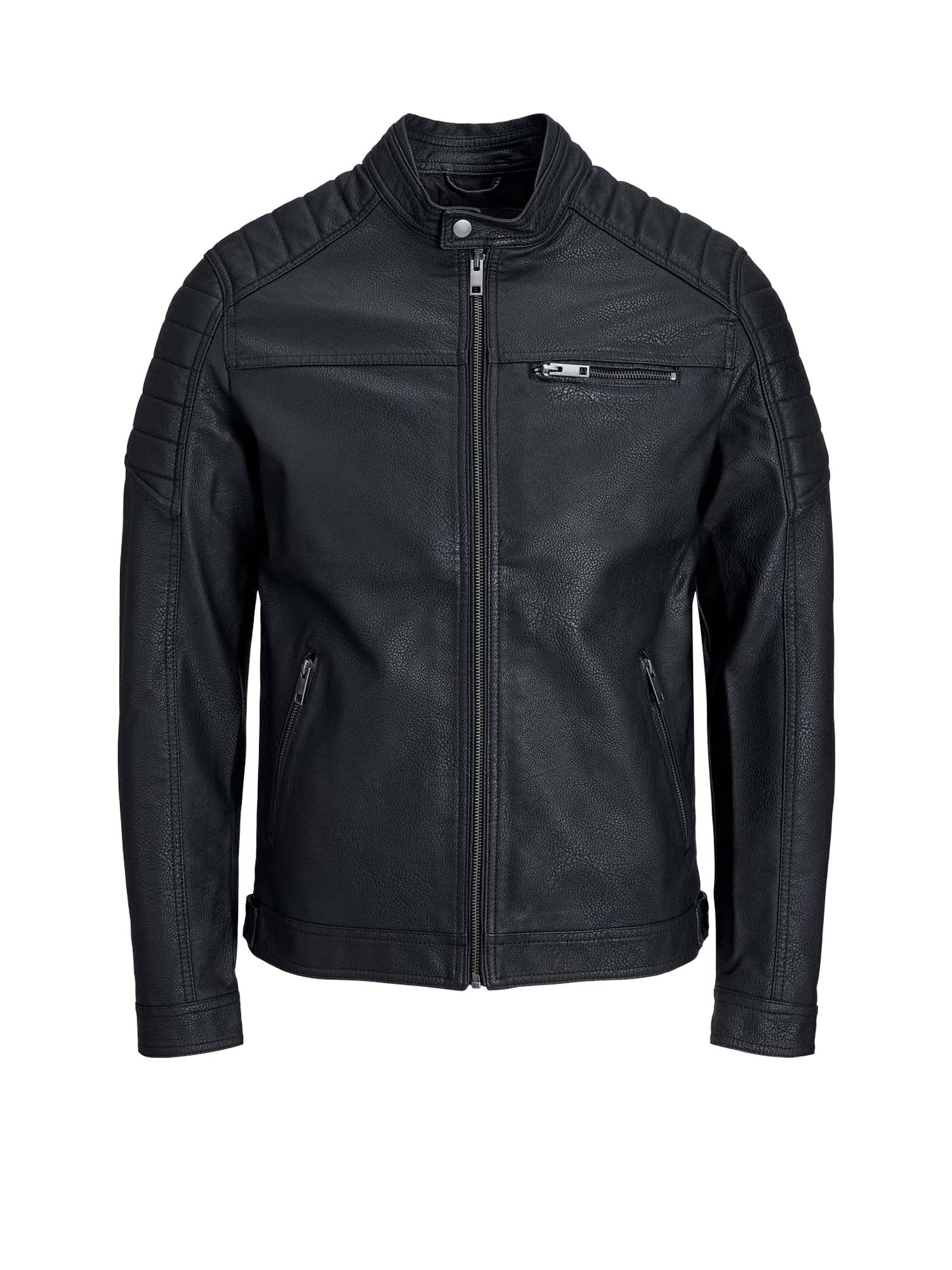 Jack & Jones Giacca in finta pelle scamosciata Nero