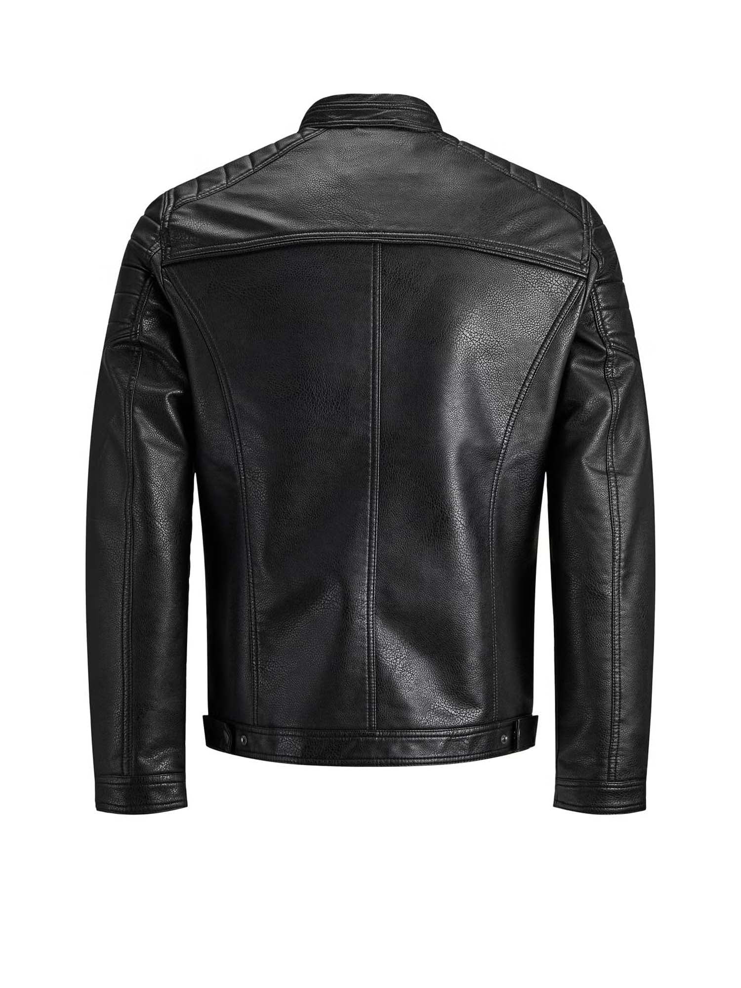 Jack & Jones Giacca in finta pelle scamosciata Nero