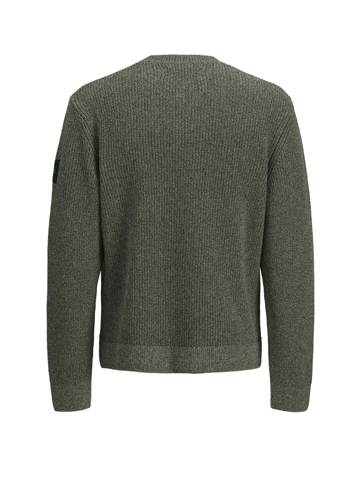 Jack & Jones Jcofusion Knit Label Crew Neck Verde