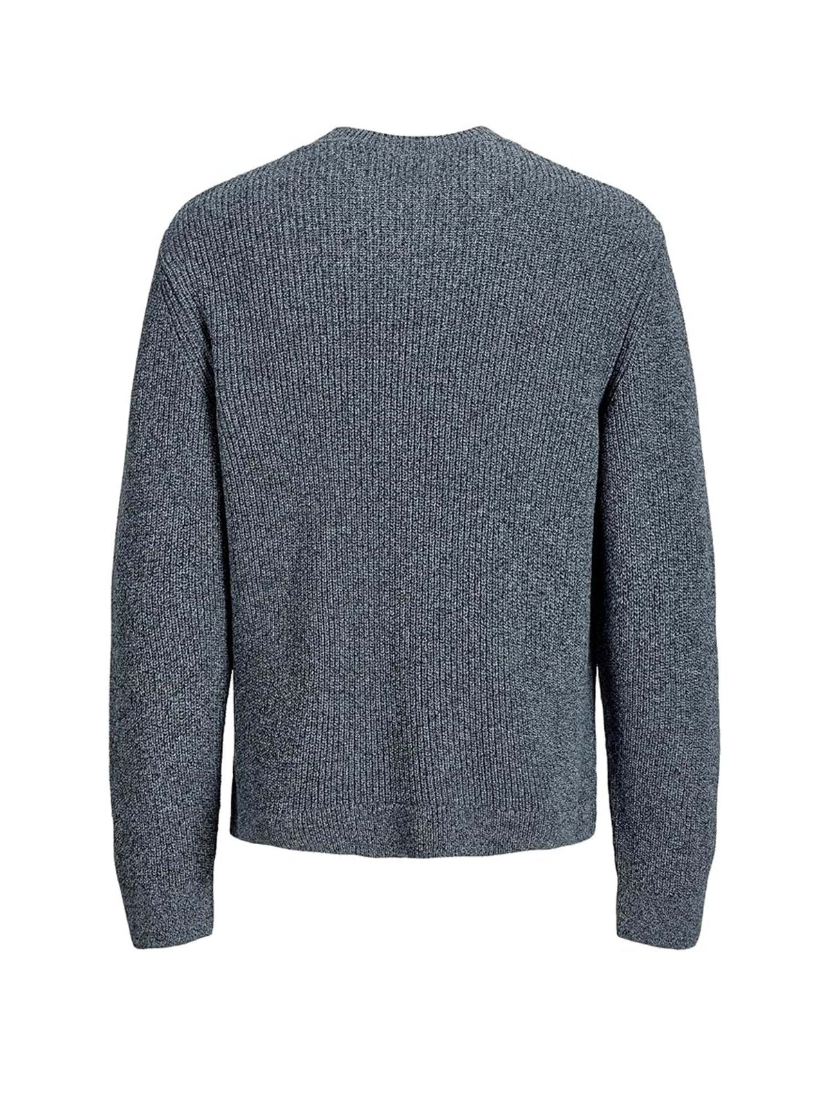 Jack & Jones Jcofusion Knit Label Crew Neck Blu