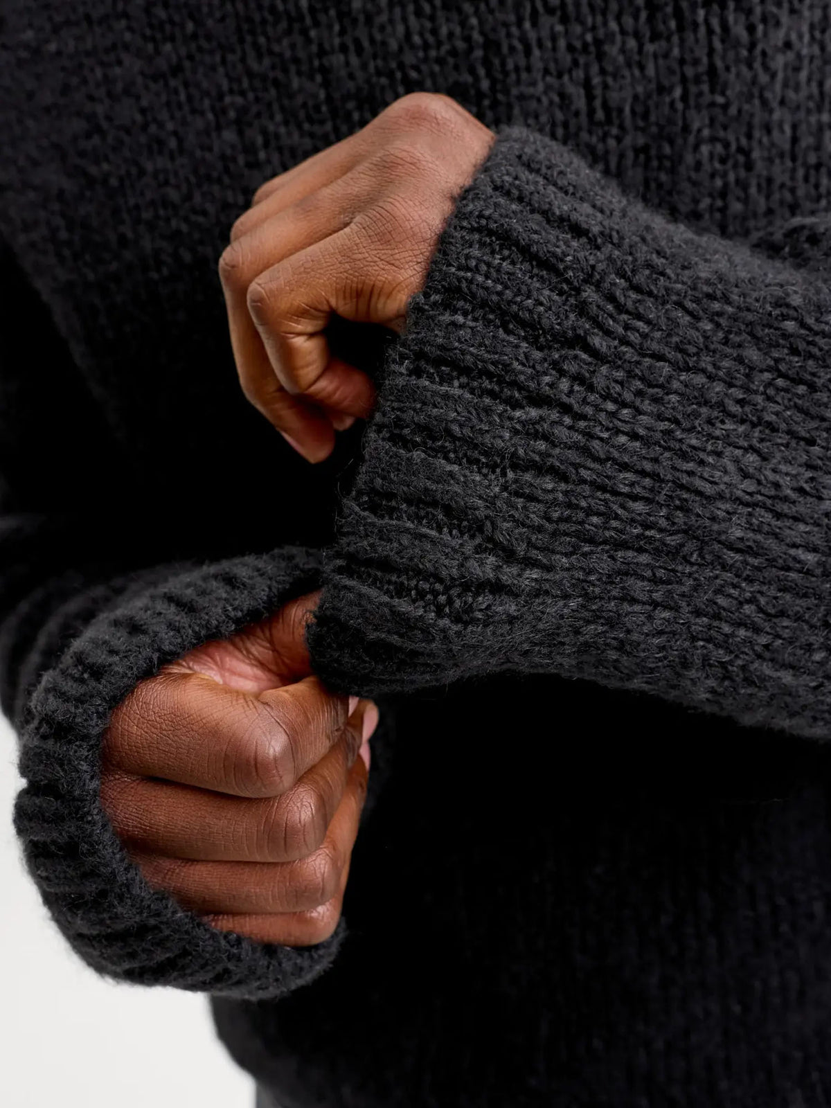 Jack & Jones JORSalamanco Knit Crew Neck Nero