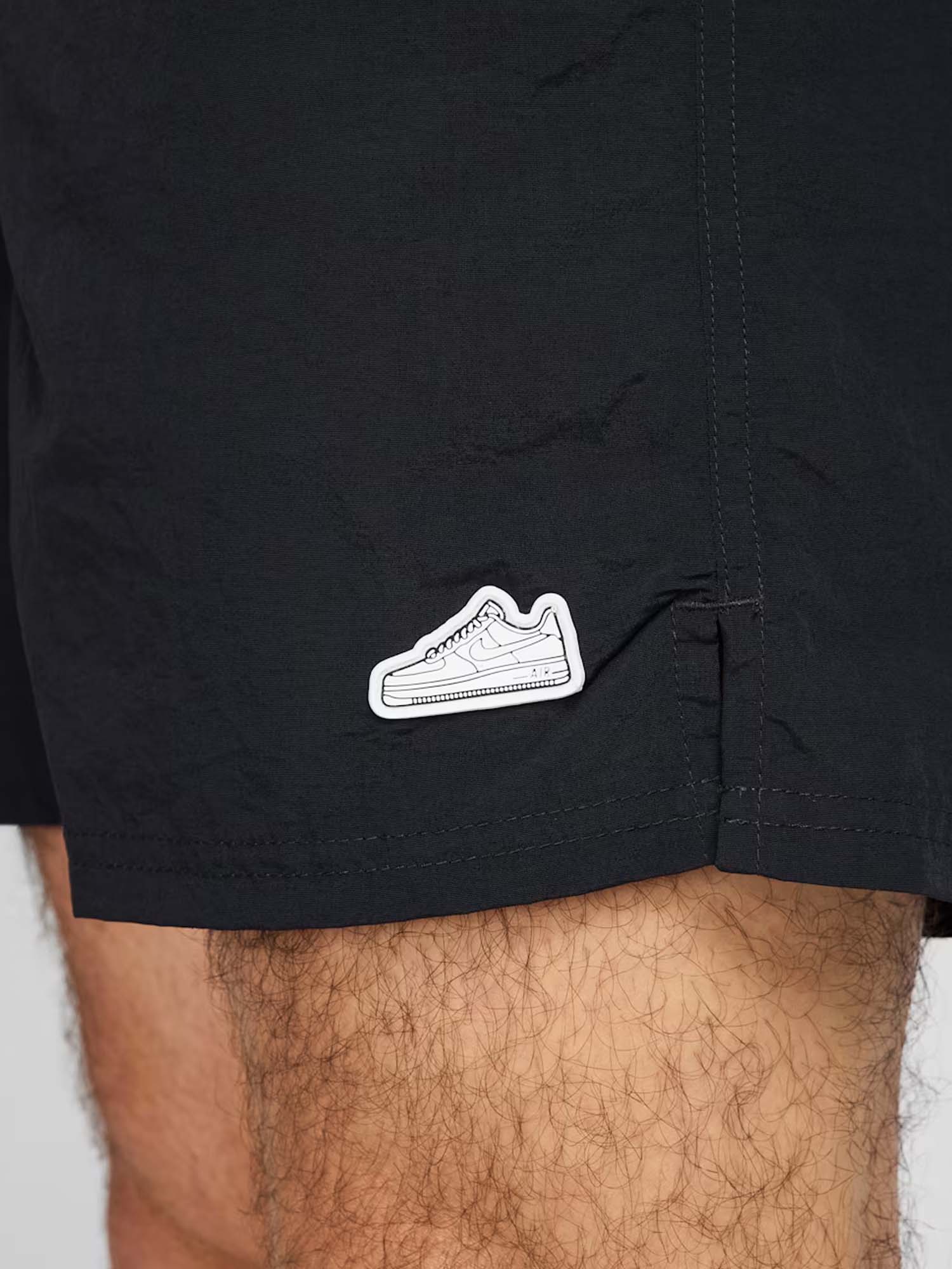Nike Volley Shorts 7 Brief-Lined da uomo Nero