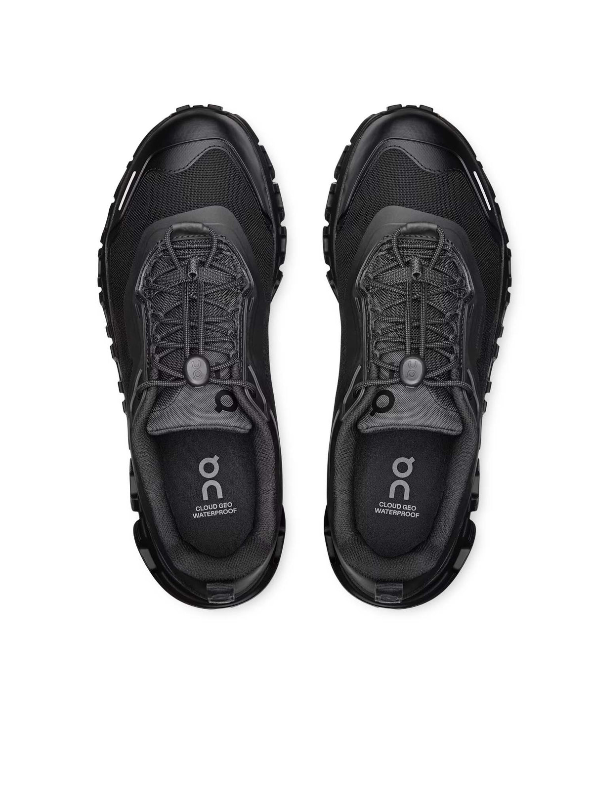 On Scarpe Cloud 6 Geo Waterproof da donna Nero