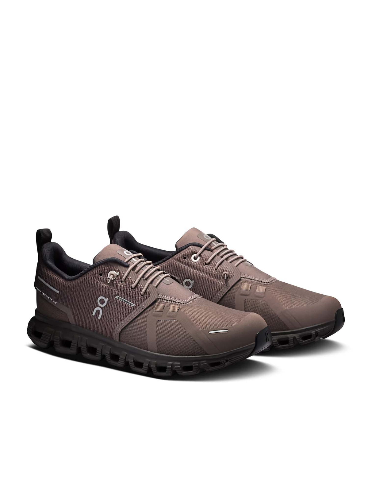 On Scarpe Cloud 6 Waterproof da donna Marrone