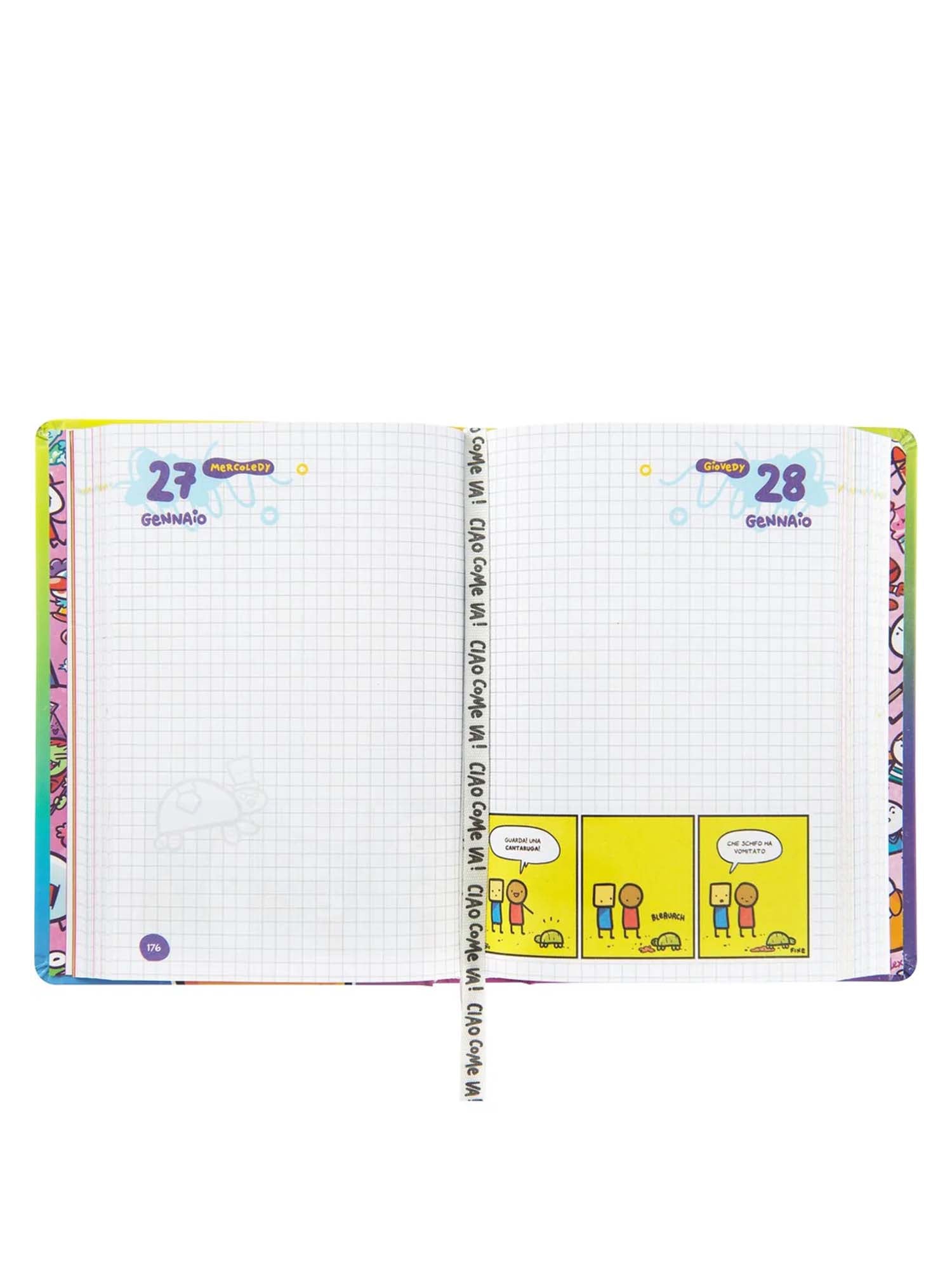 Comix Diario 16 Mesi 2026/27 - COMIX Scottecs by Sio - Giornaliero Multicolore