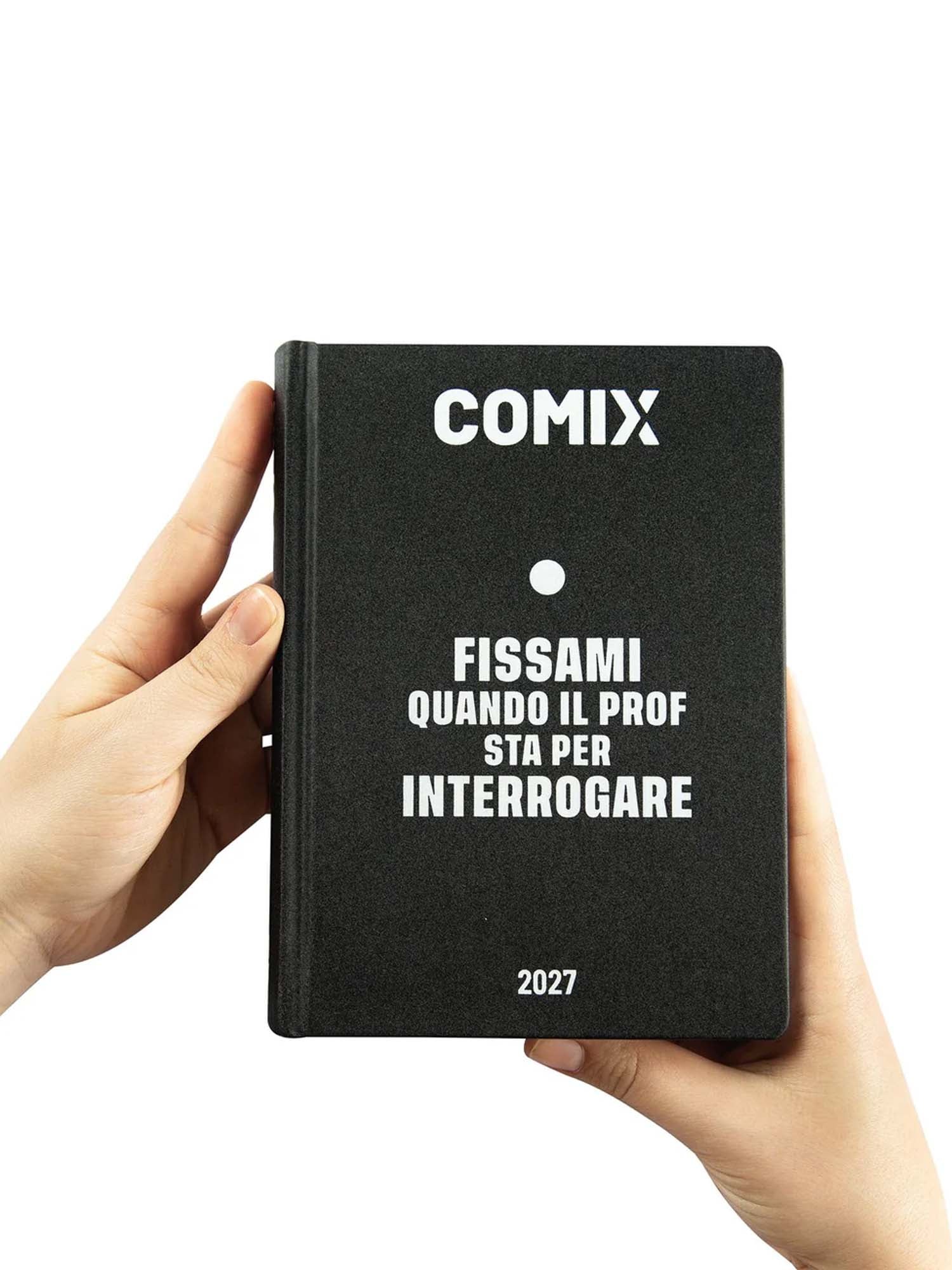 Comix Diario 16 Mesi 2026/27 - COMIX - Giornaliero Standard Nero