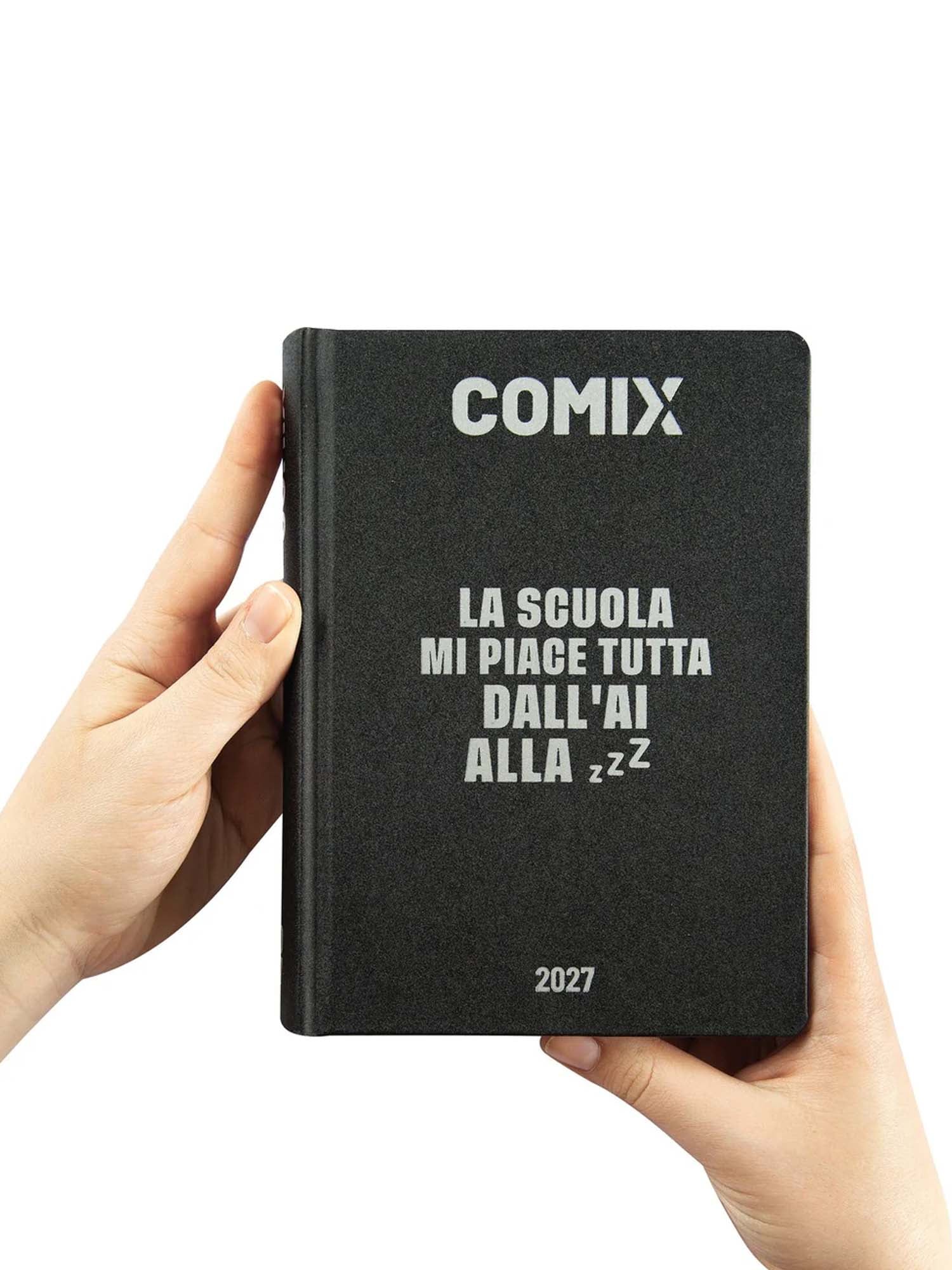 Comix Diario 16 Mesi 2026/27 - COMIX - Giornaliero Standard Nero