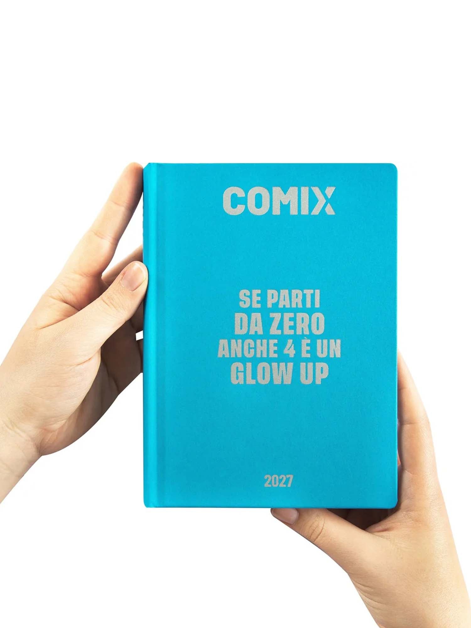 Comix Diario 16 Mesi 2026/27 - COMIX - Giornaliero Standard Azzurro