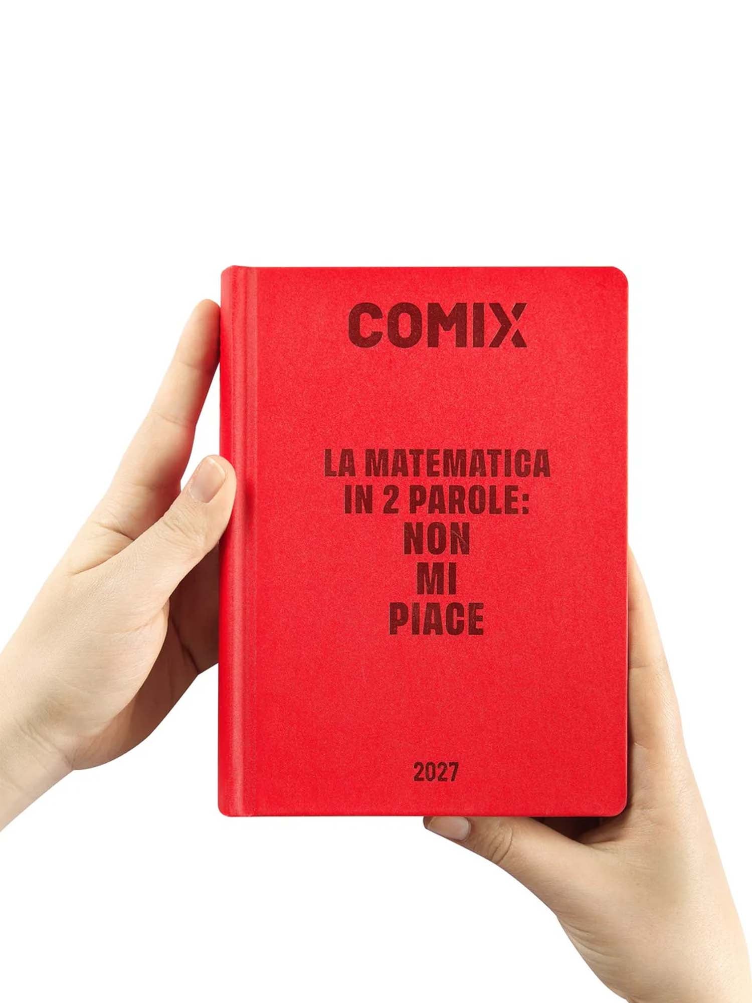 Comix Diario 16 Mesi 2026/27 - COMIX - Giornaliero Standard Rosso