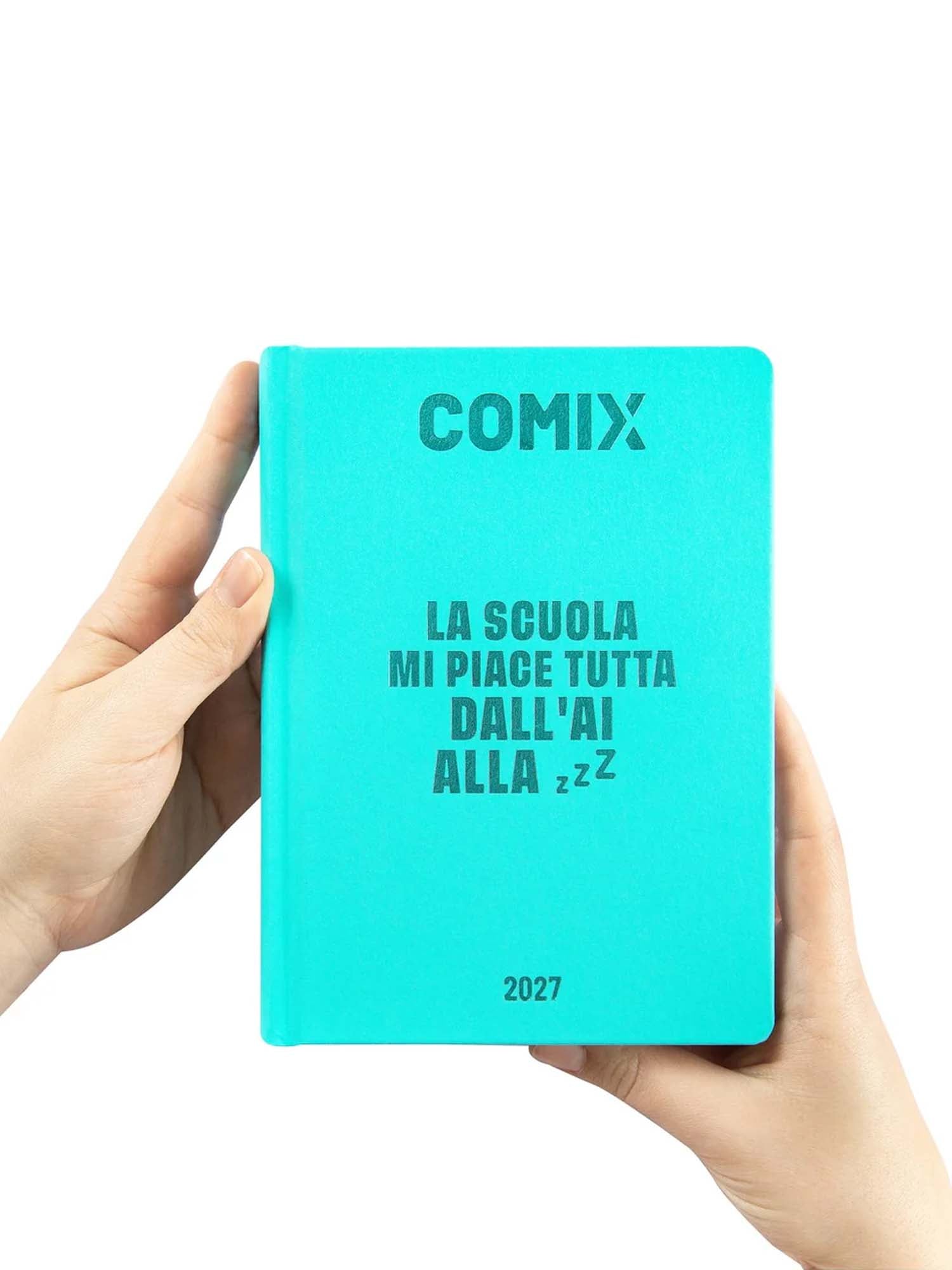 Comix Diario 16 Mesi 2026/27 - COMIX - Giornaliero Standard Azzurro