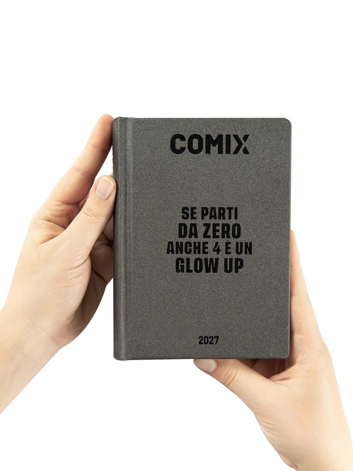 Comix Diario 16 Mesi 2026/27 - COMIX - Giornaliero Mini Grigio