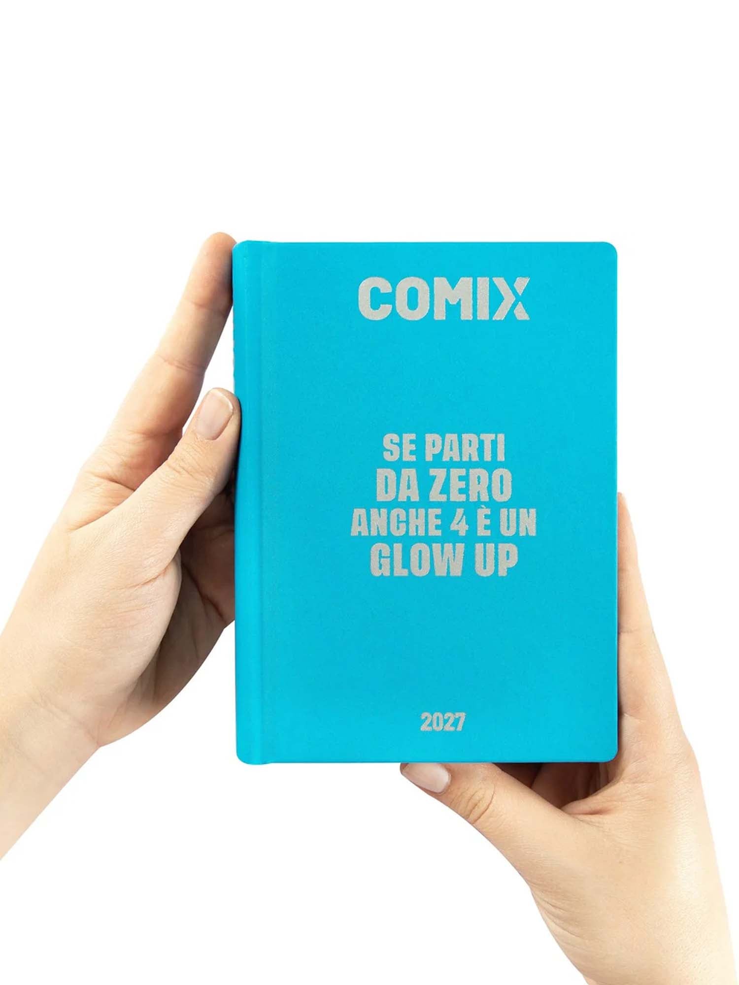 Comix Diario 16 Mesi 2026/27 - COMIX - Giornaliero Mini Azzurro