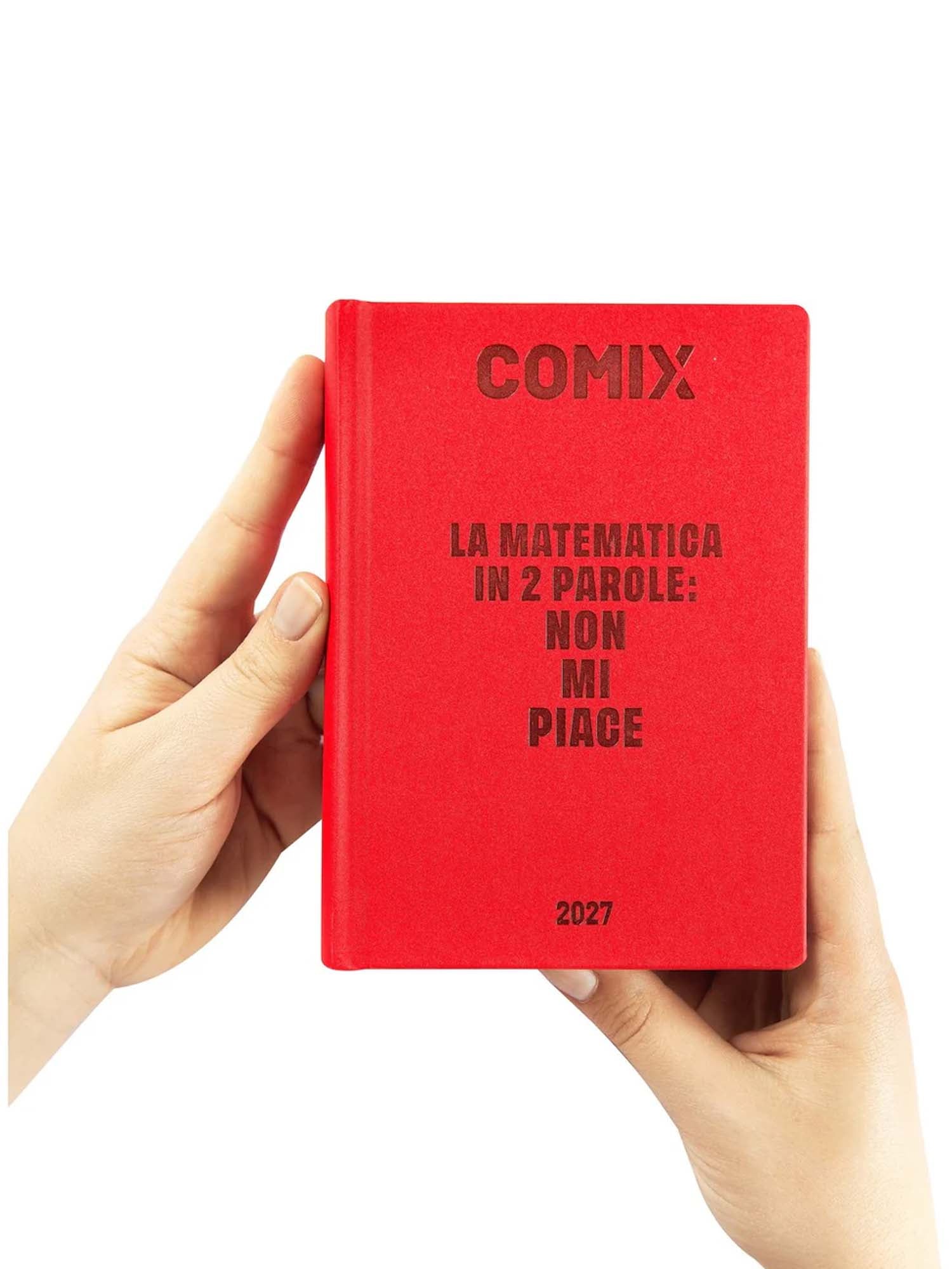 Comix Diario 16 Mesi 2026/27 - COMIX - Giornaliero Mini Rosso
