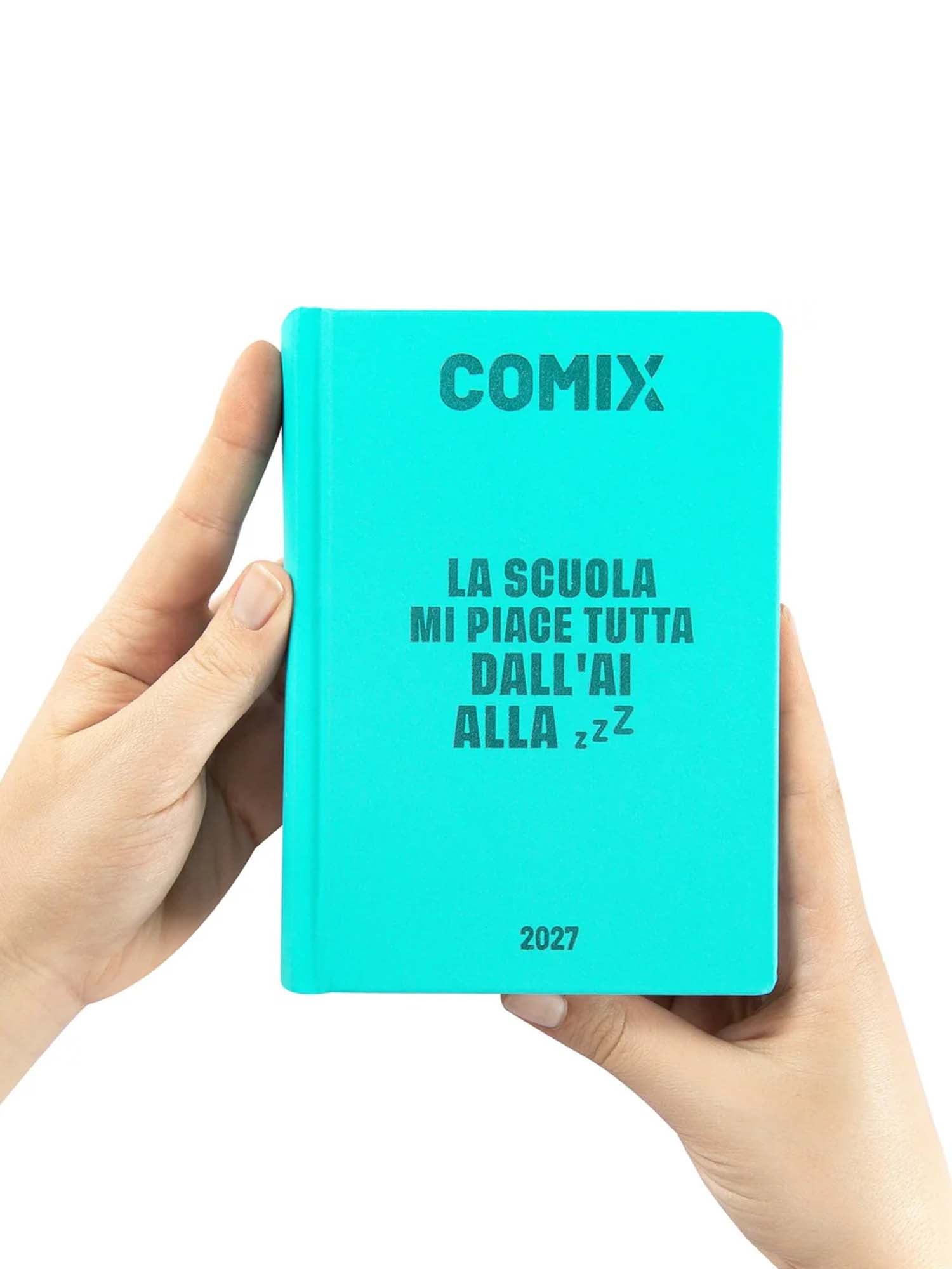 Comix Diario 16 Mesi 2026/27 - COMIX - Giornaliero Mini Azzurro
