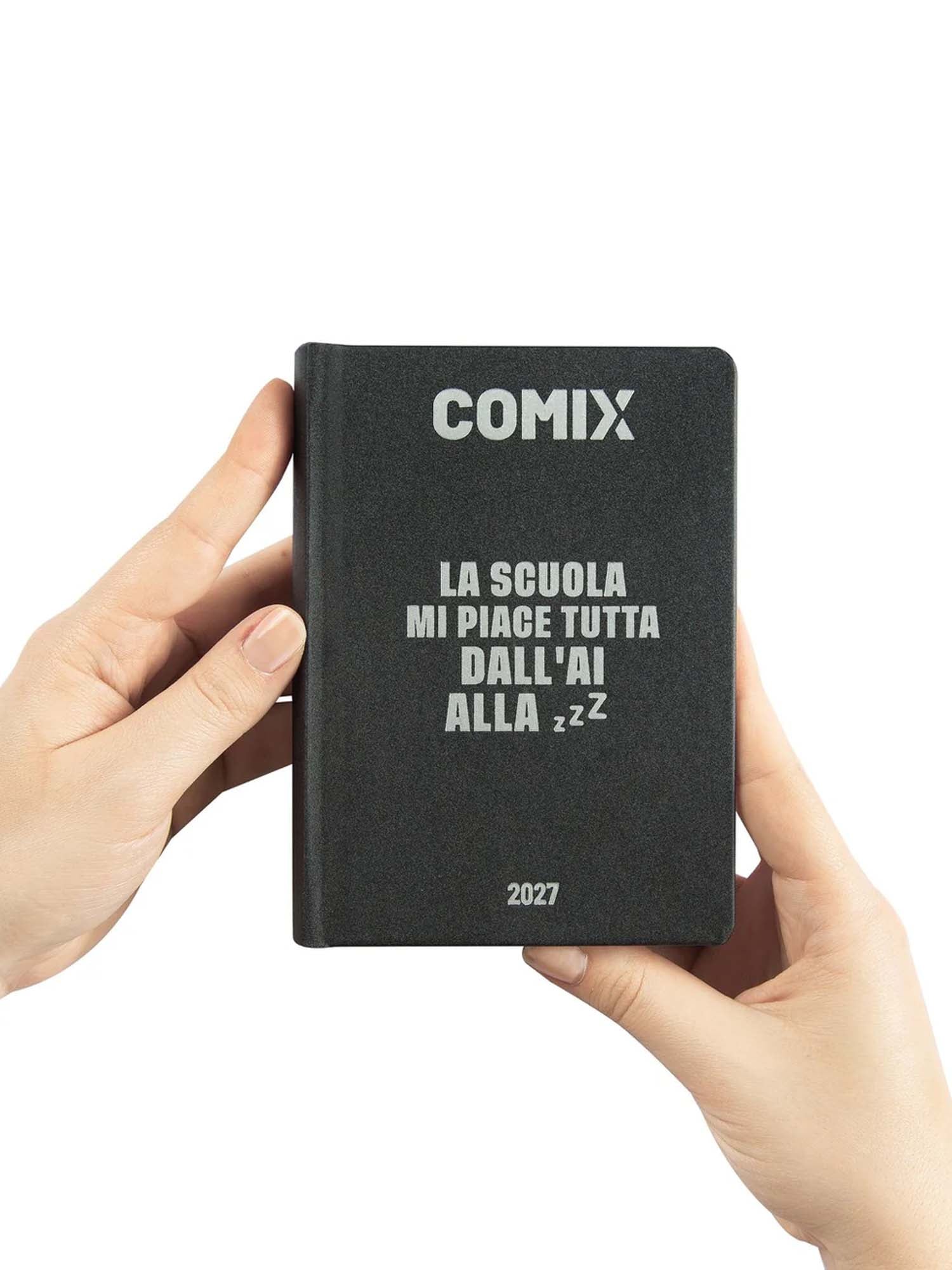 Comix Diario 16 Mesi 2026/27 - COMIX - Giornaliero Mignon Plus Nero