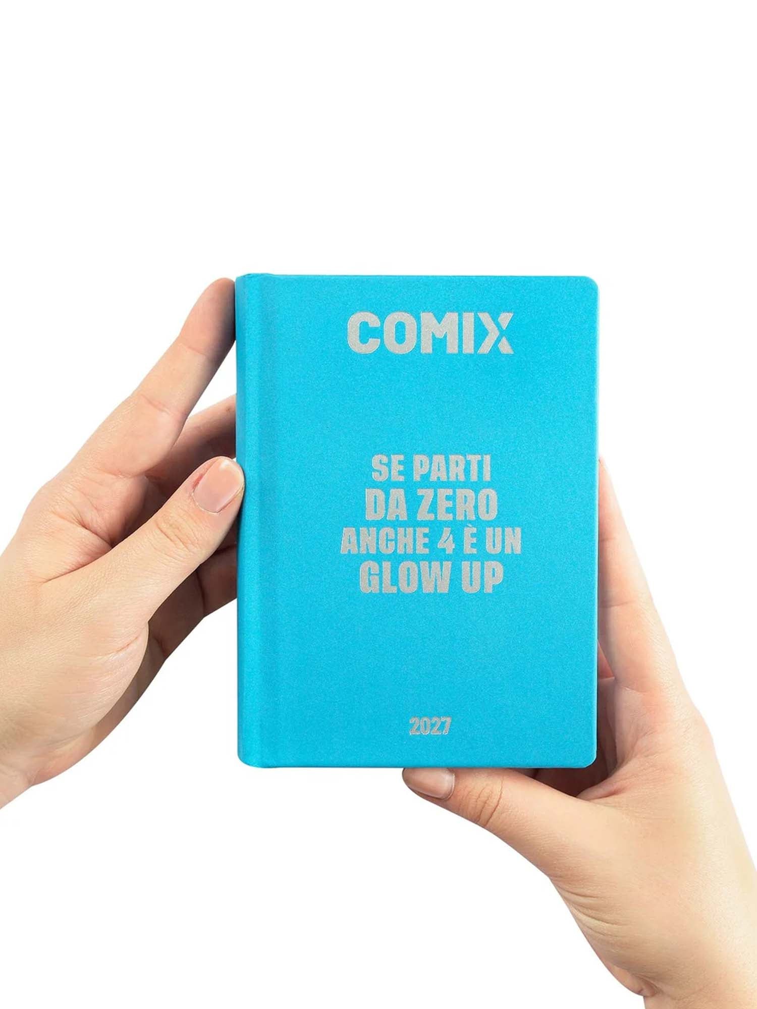 Comix Diario 16 Mesi 2026/27 - COMIX - Giornaliero Mignon Plus Azzurro