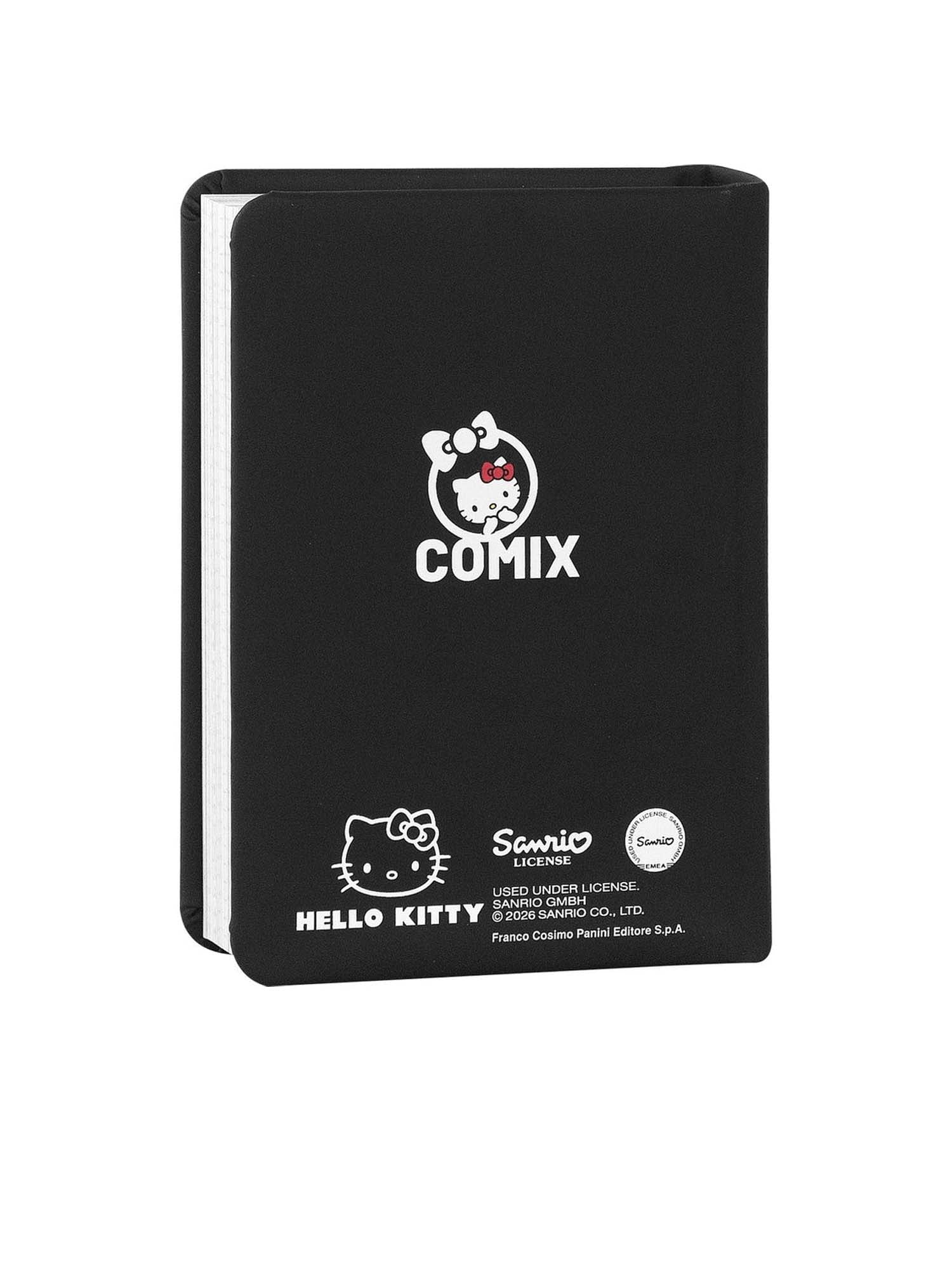 Comix Diario 16 Mesi 2026/27 - Hello Kitty - Giornaliero Nero