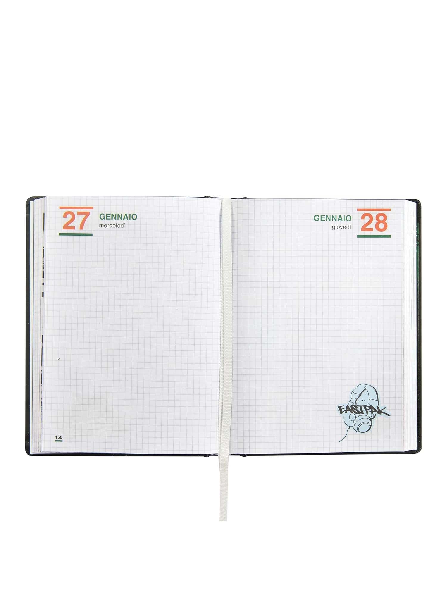 Comix Diario 13 Mesi 2026/27 - Eastpak - Giornaliero Nero