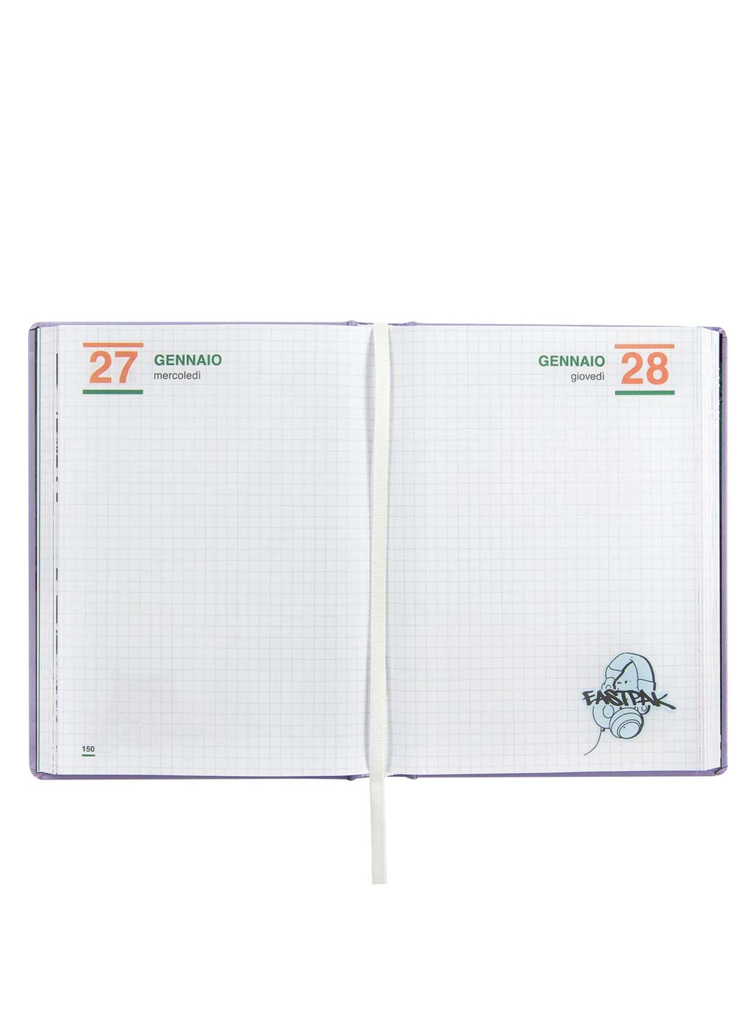 Comix Diario 13 Mesi 2026/27 - Eastpak - Giornaliero Viola