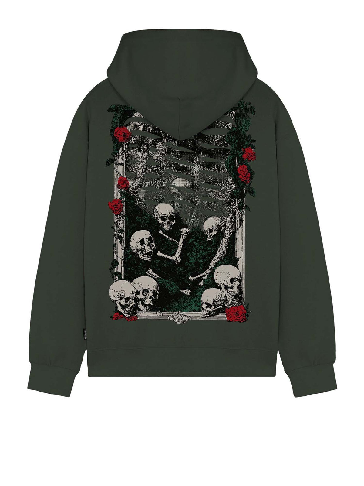 Propaganda Ribs Blossom Hoodie Verde