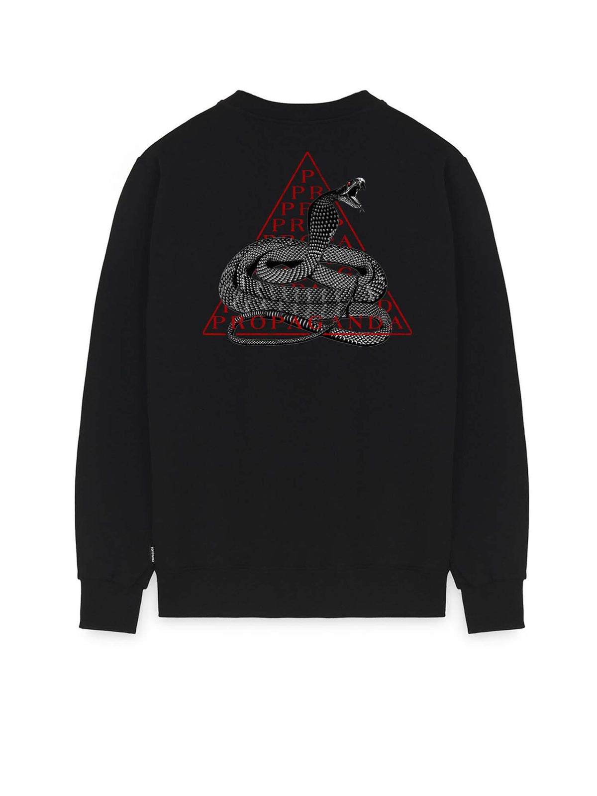Propaganda Top Crewneck Nero