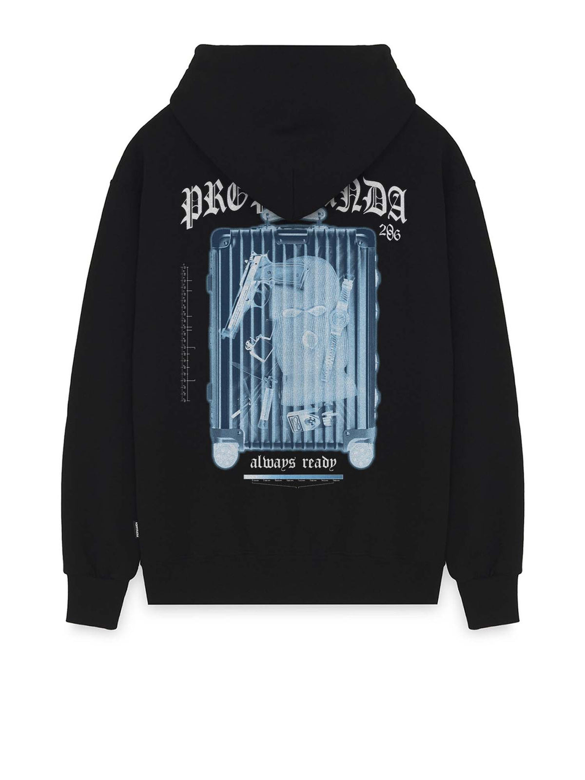 Propaganda Xray Hoodie Nero