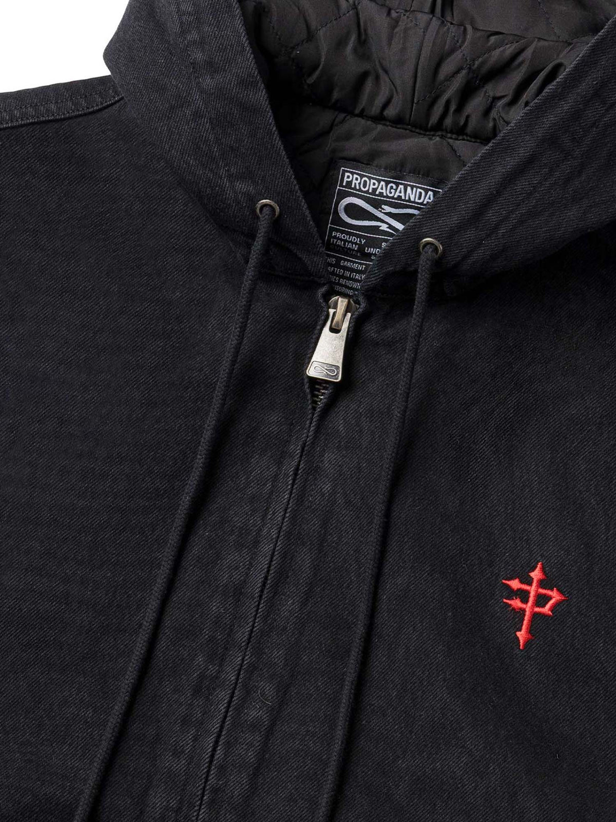 Propaganda Capital Denim Active Jacket Nero
