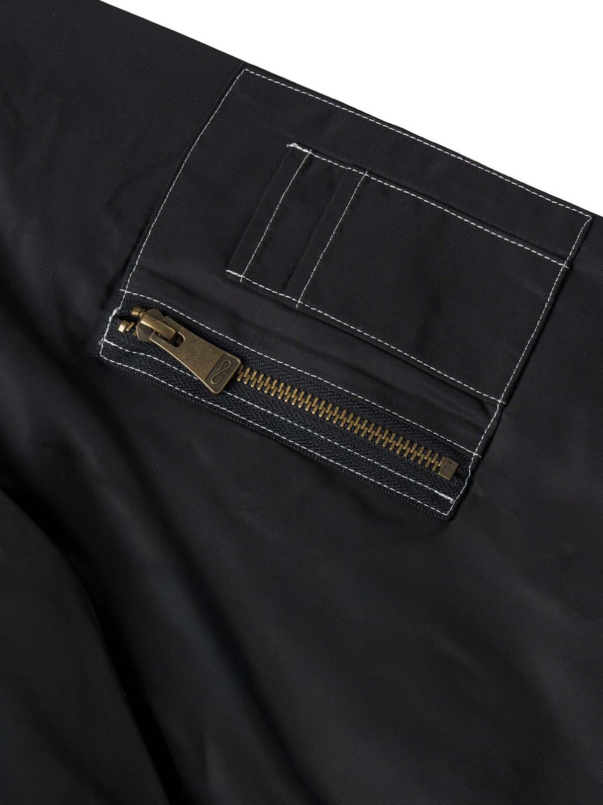 Propaganda Logo Atom Bomber Jacket Nero