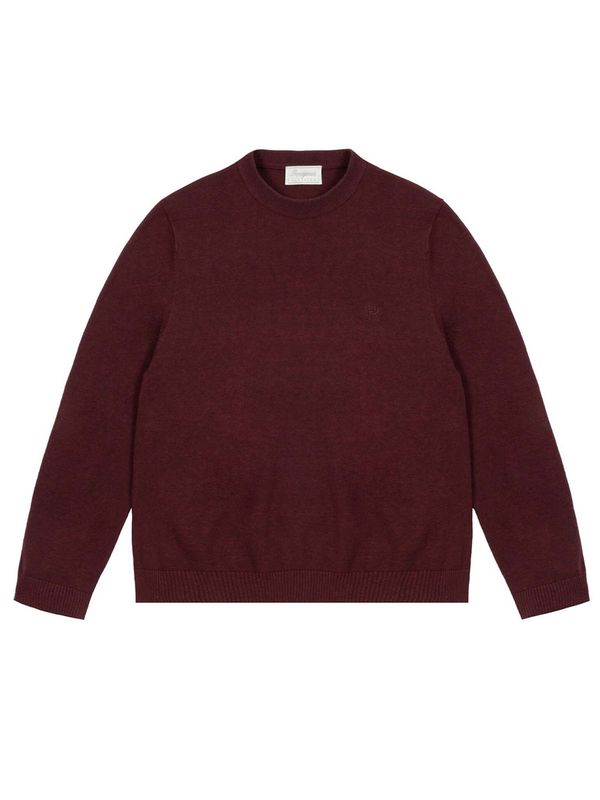 Propaganda Ribs Sweater Bordeaux