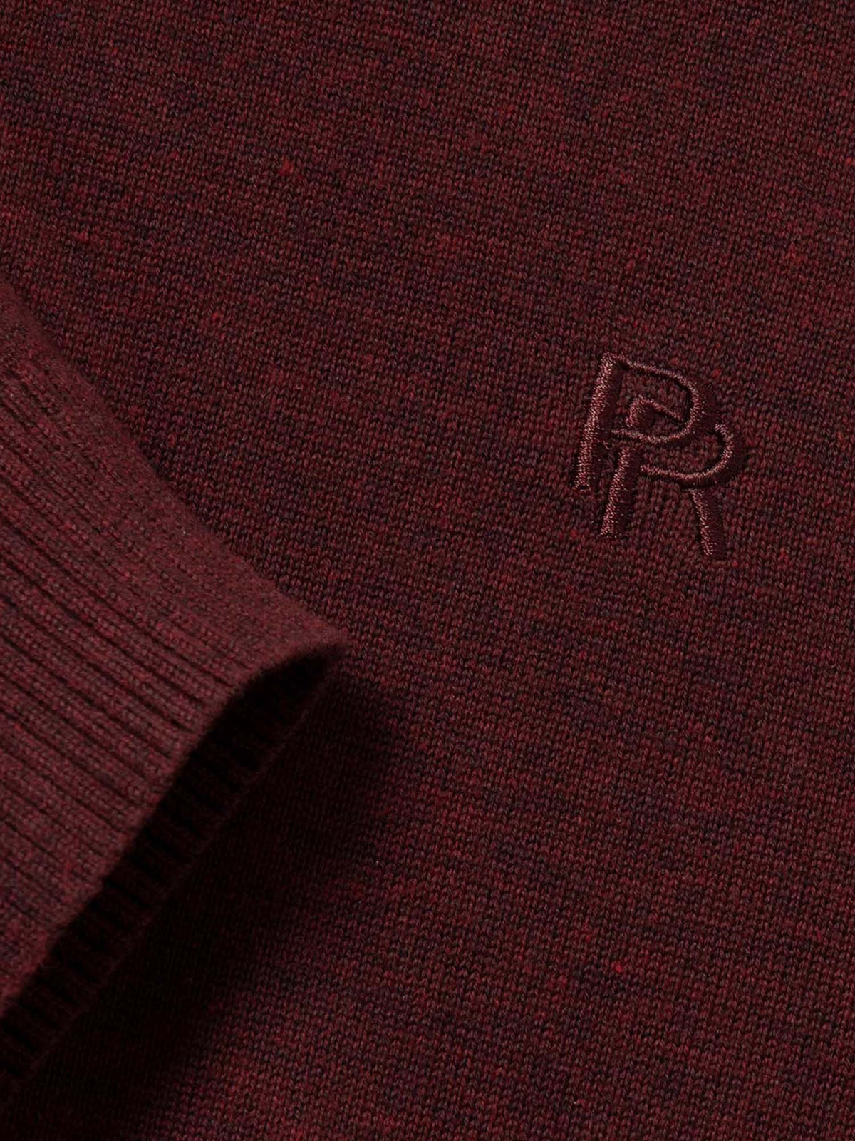 Propaganda Ribs Sweater Bordeaux
