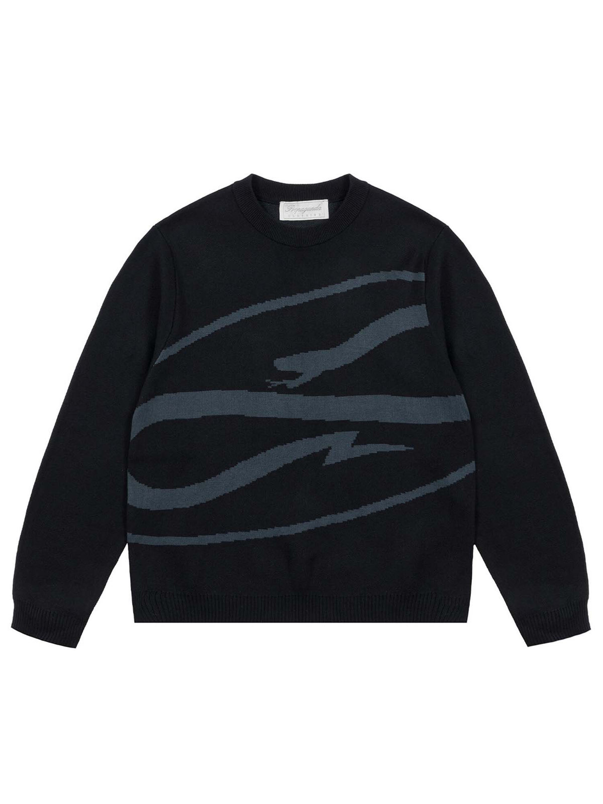 Propaganda Logo Atom Sweater Nero