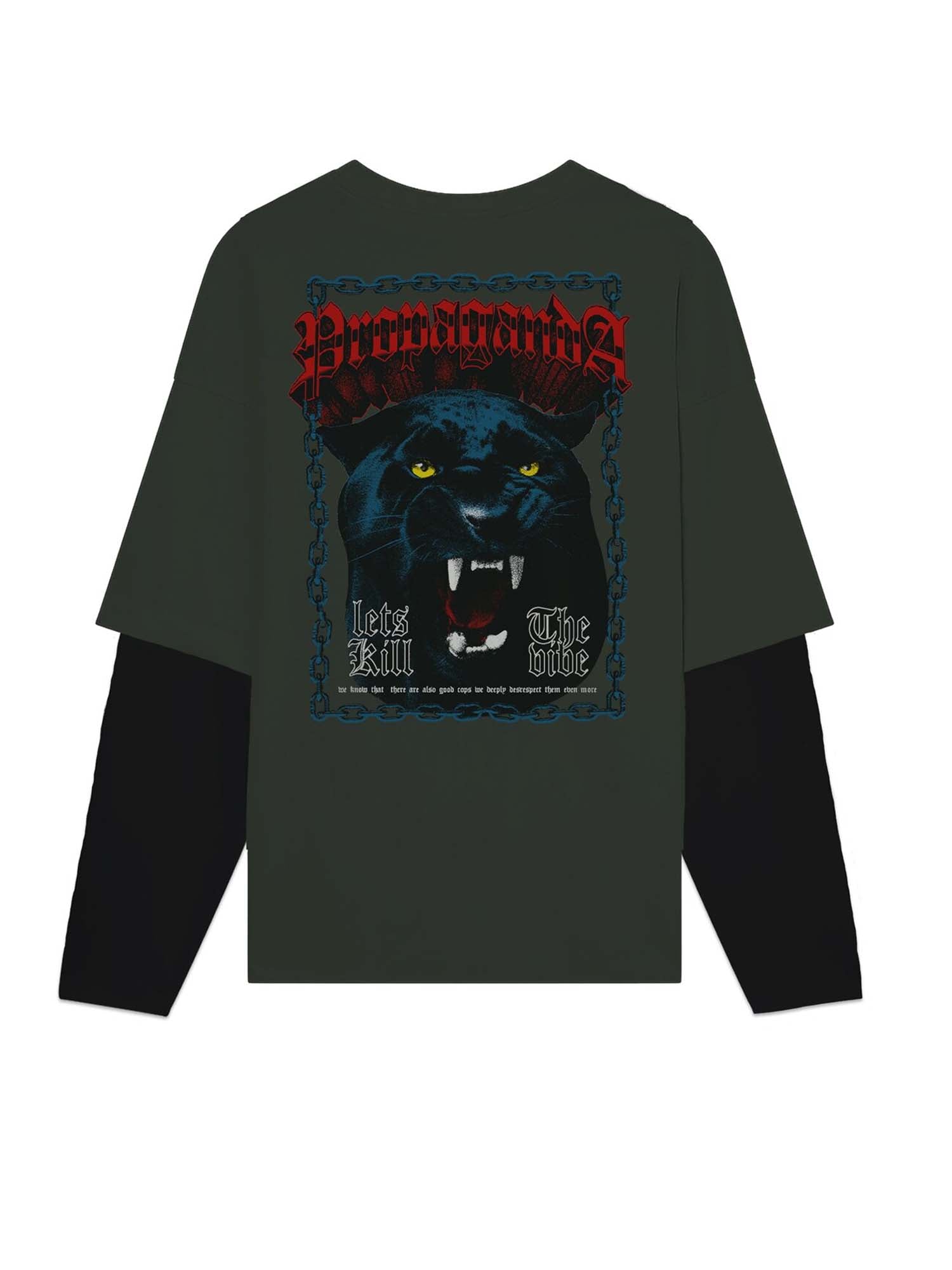 Propaganda Let's Kill Tee Verde