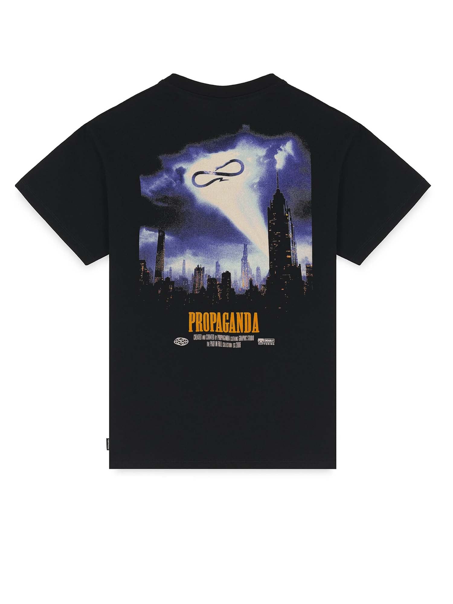 Propaganda Sign Tee Nero