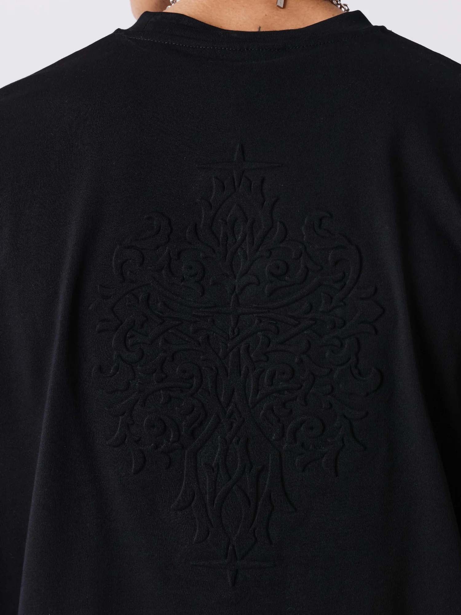 Project X Paris T-shirt con motivo in rilievo Nero