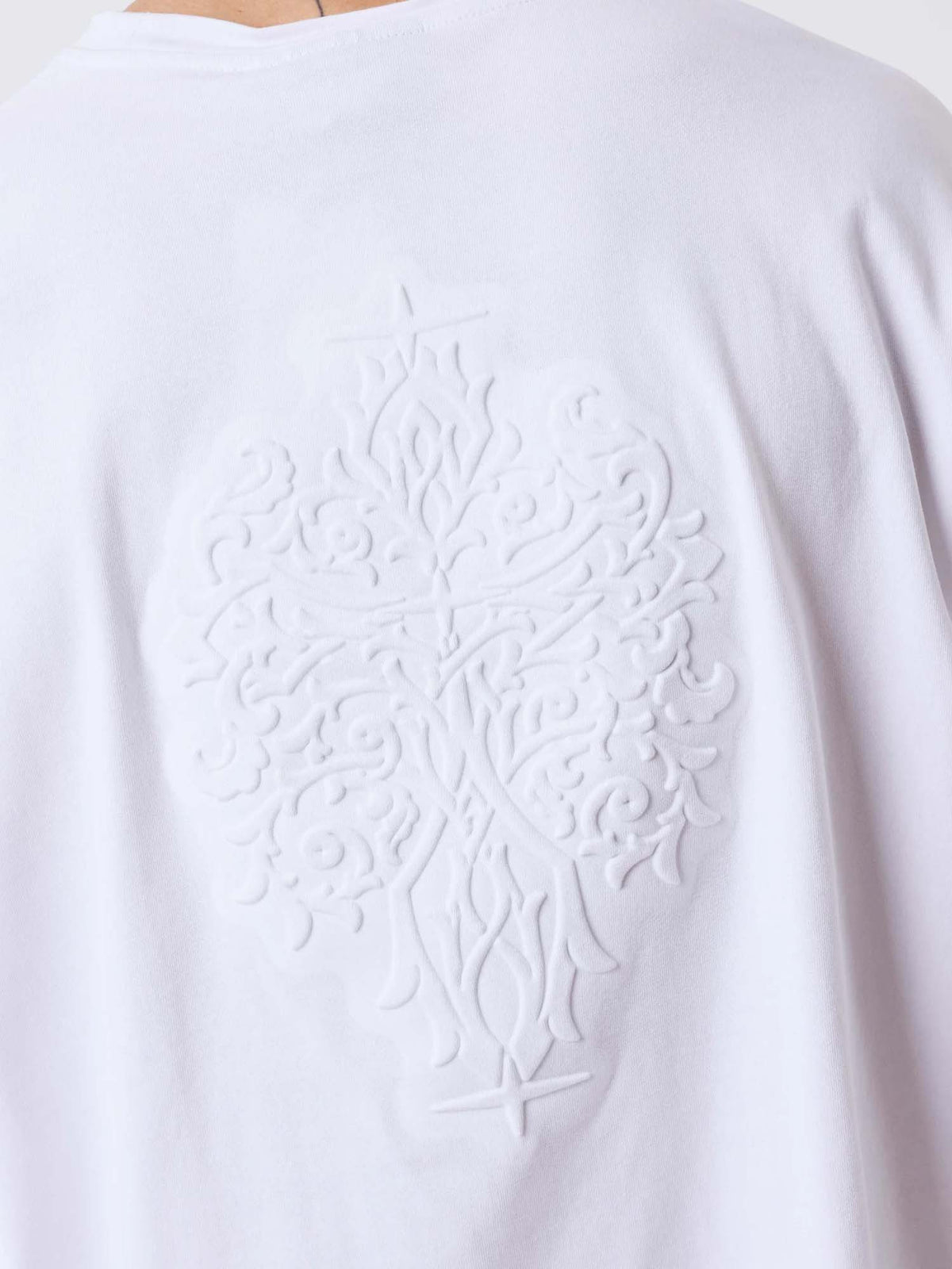 Project X Paris T-shirt con motivo in rilievo Bianco