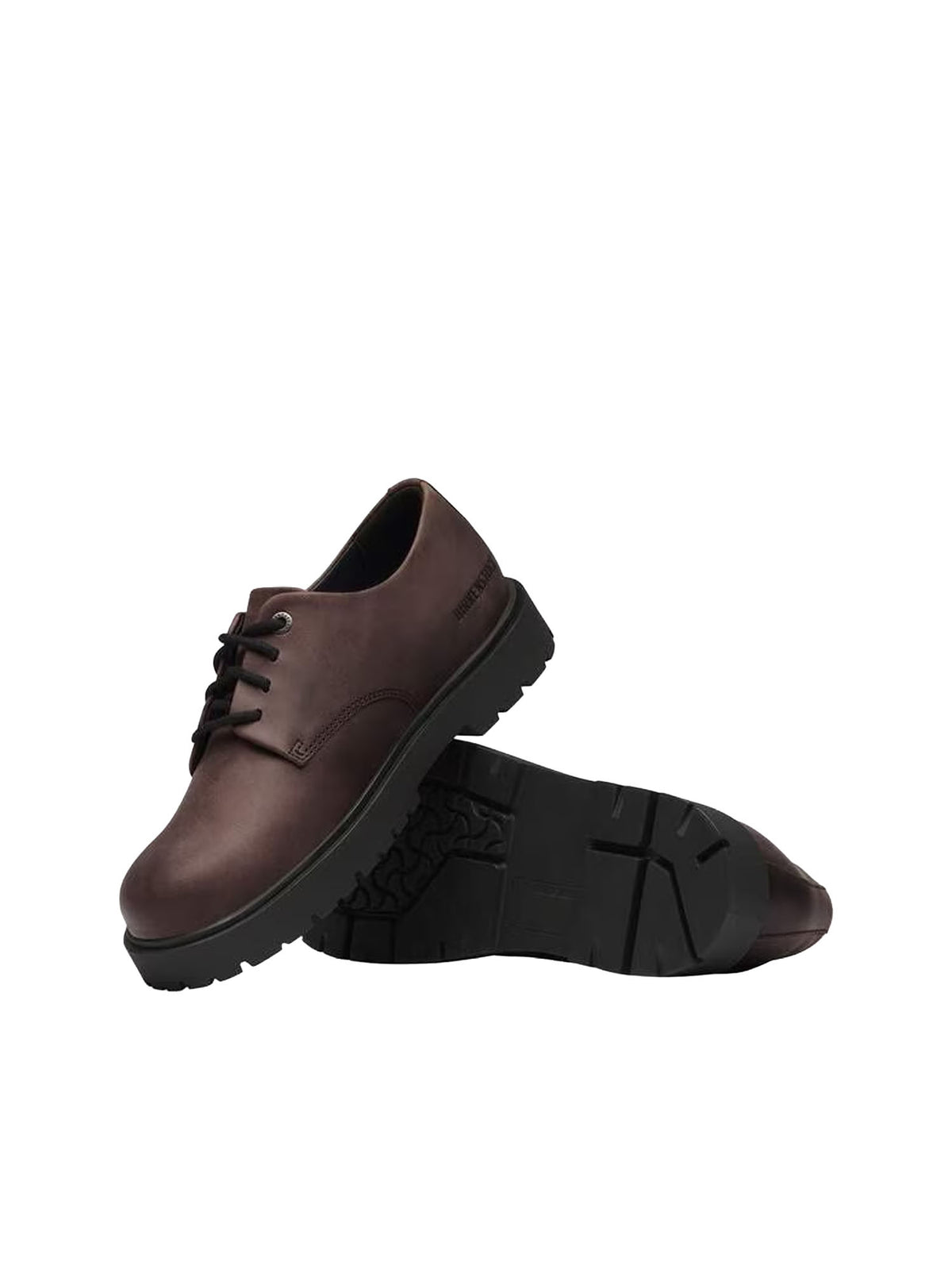 Birkenstock Highwood Lace Low (Pelle oliata) Marrone