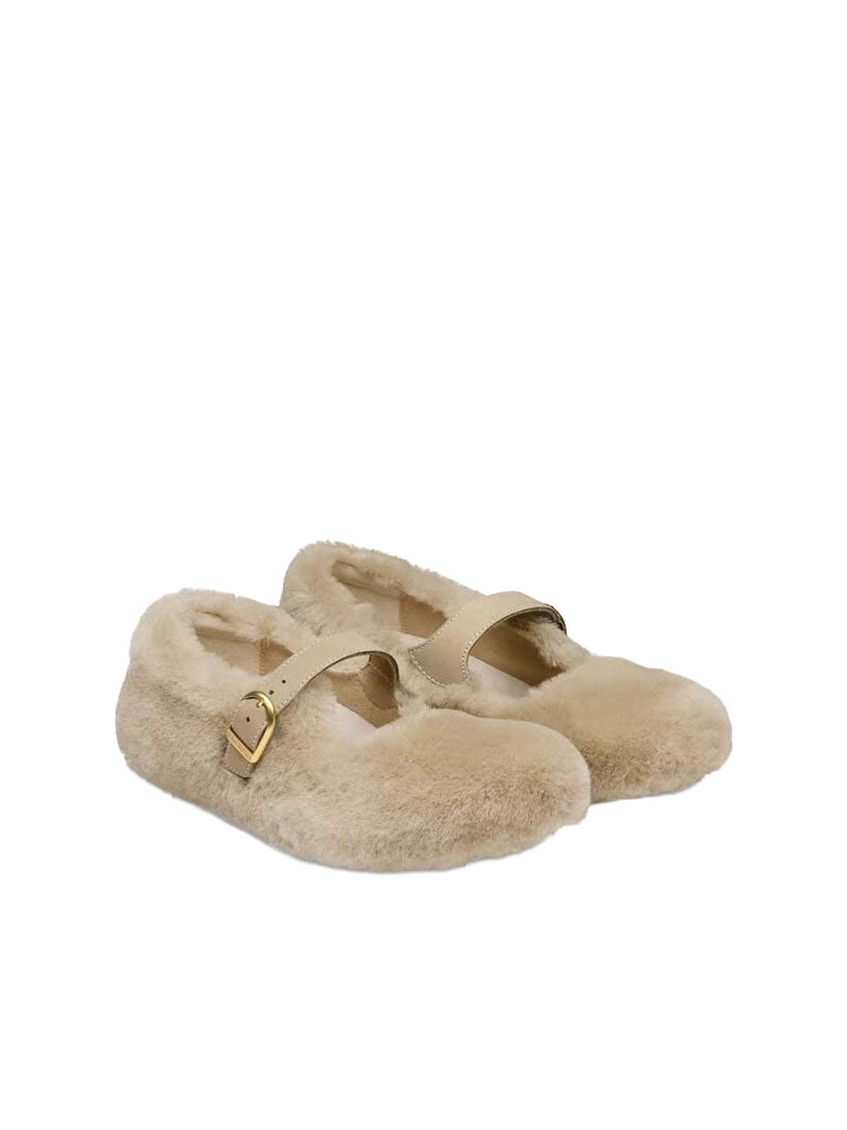 Birkenstock Santa Clarita (Pelliccia) Beige