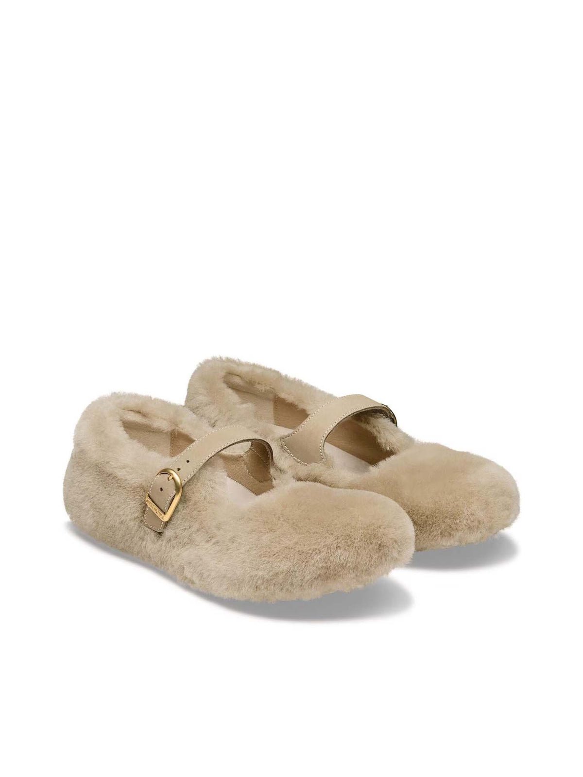 Birkenstock Santa Clarita (Pelliccia) Beige