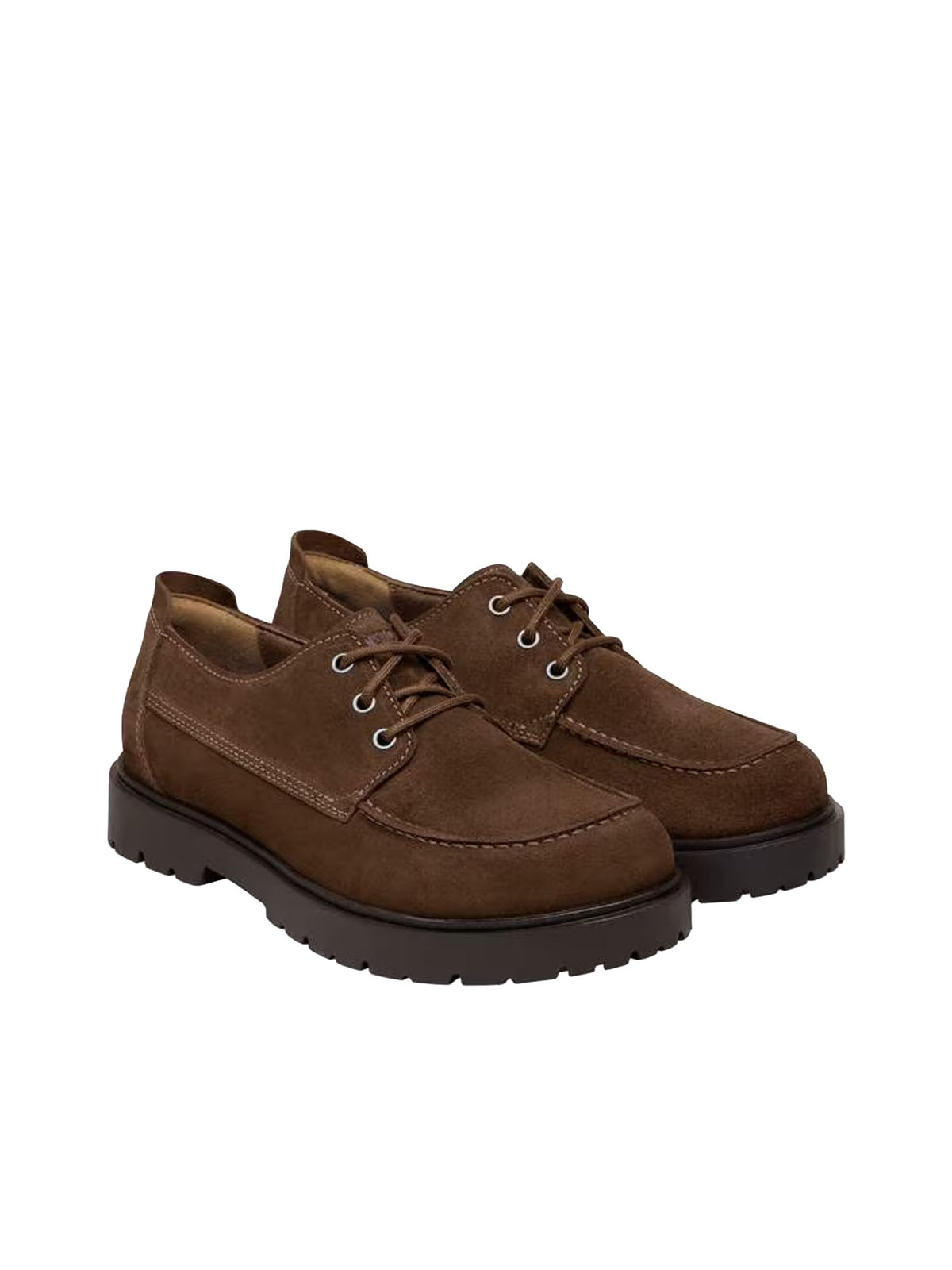 Birkenstock Highwood Moc Lace Low (Pelle scamosciata) Marrone
