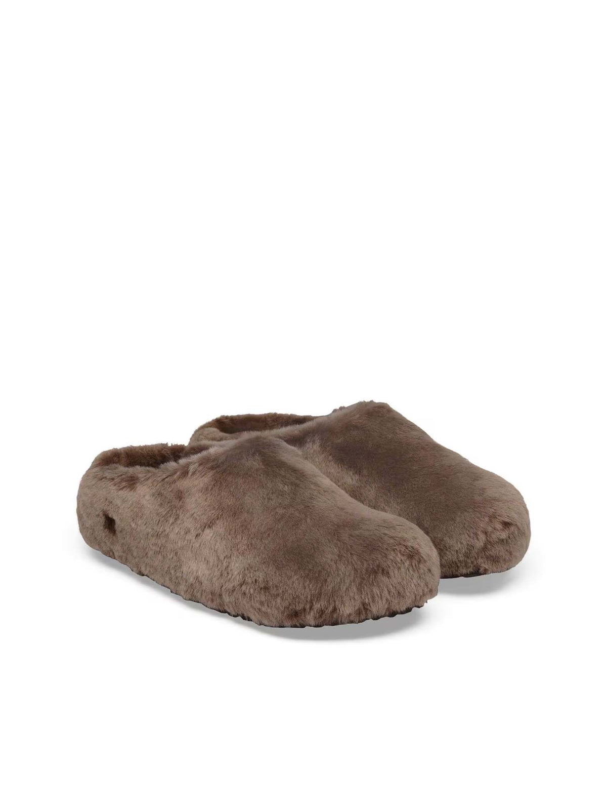 Birkenstock Amsterdam Wrapped Shearling Upper (Pelliccia) Grigio