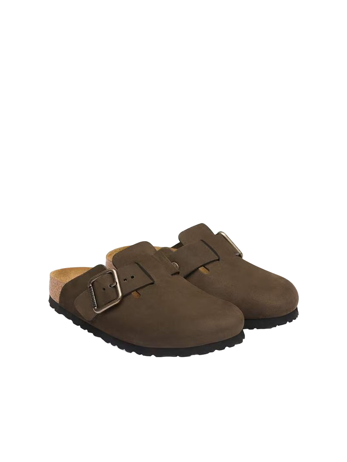 Birkenstock Boston Wire Buckle Marrone
