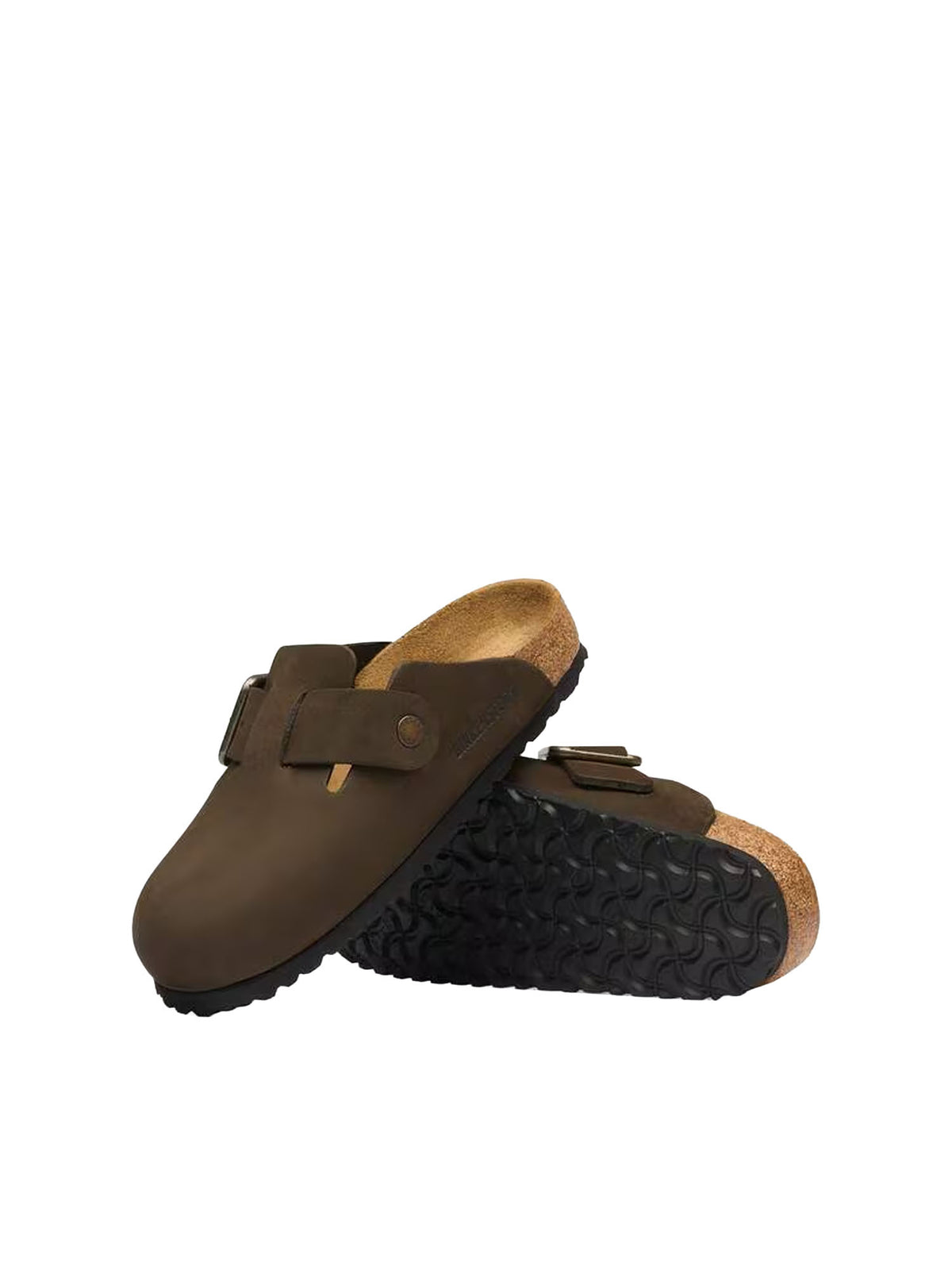Birkenstock Boston Wire Buckle Marrone
