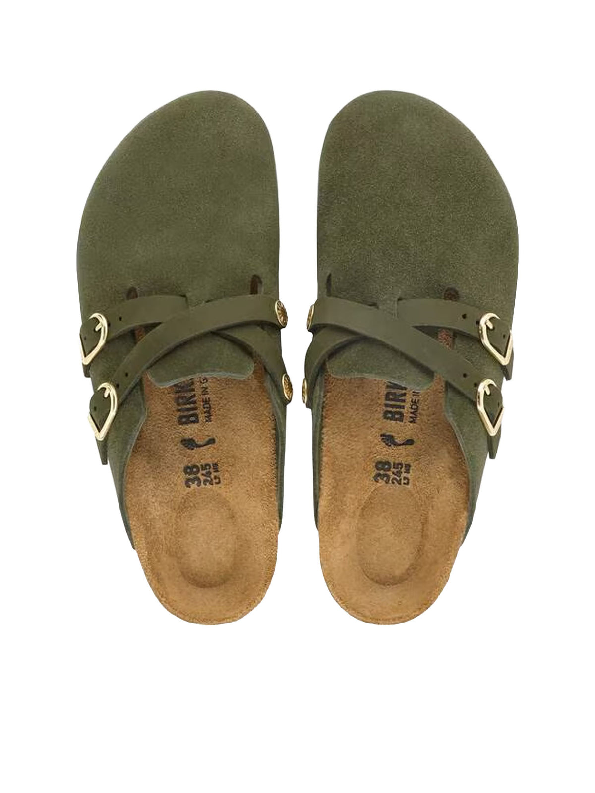 Birkenstock Blair (pelle scamosciata) Verde