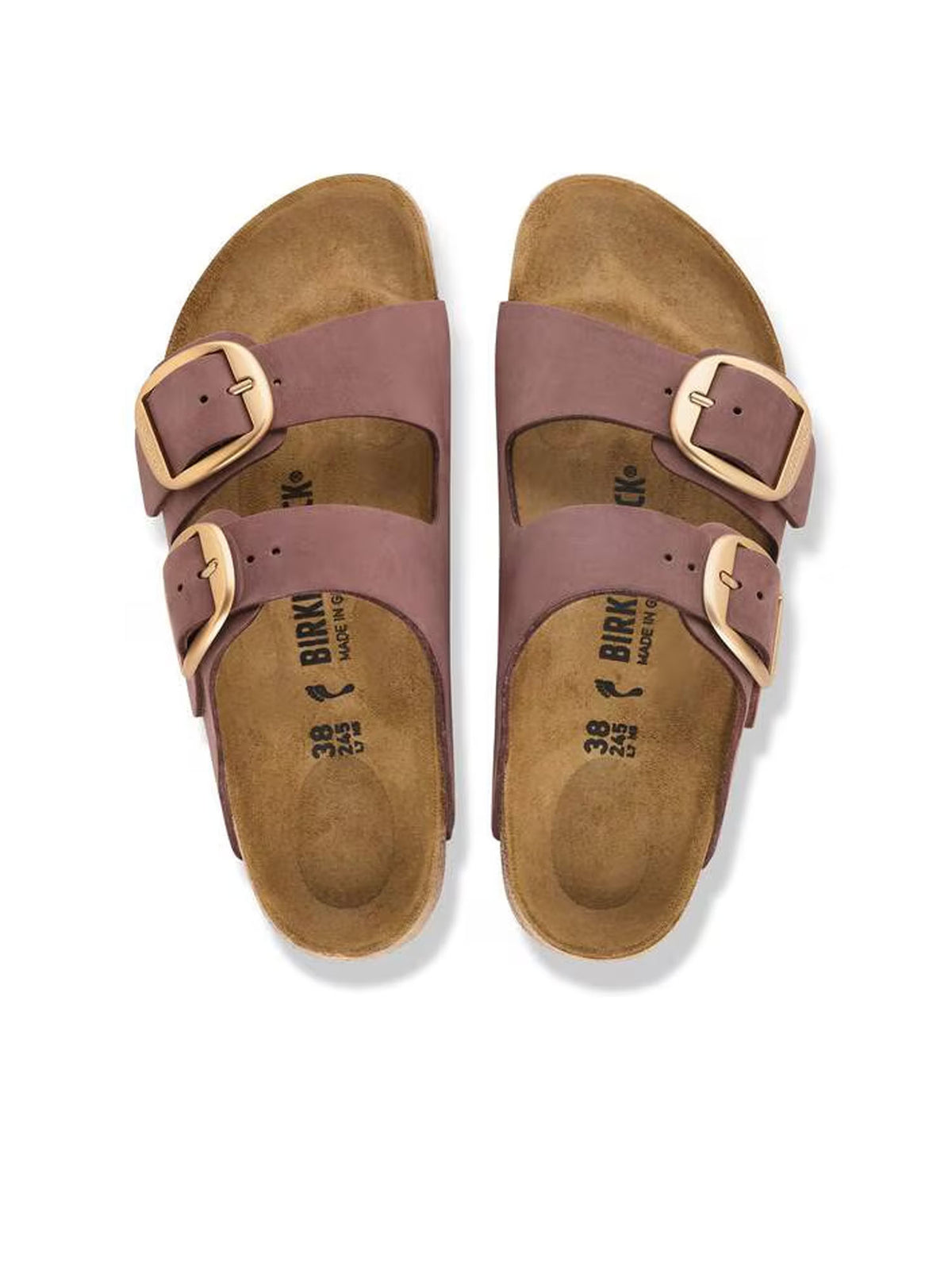 Birkenstock Arizona Big Buckle Rosso