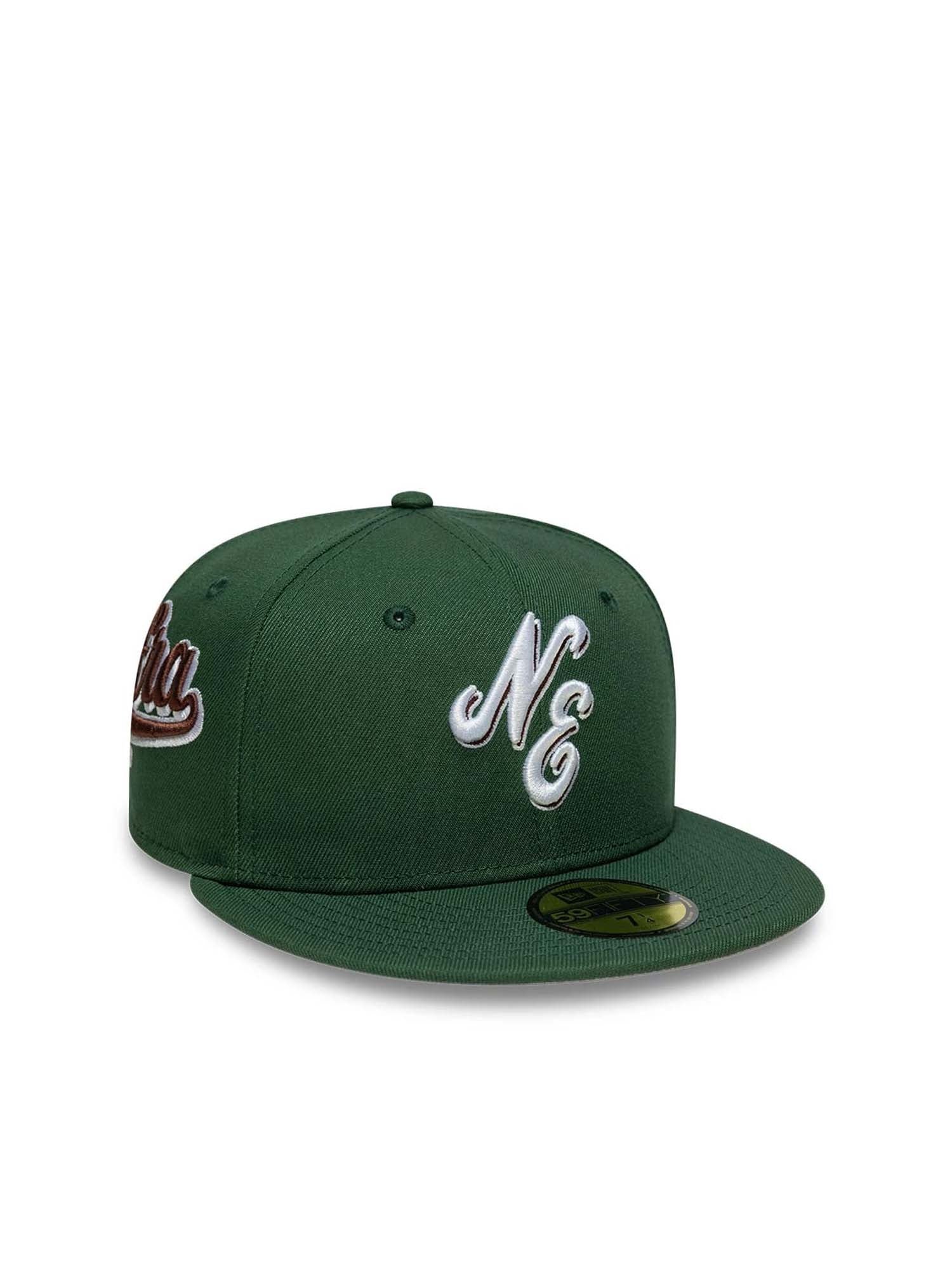 New Era Cappellino 59FIFTY Fitted New Era Heritage Script Verde